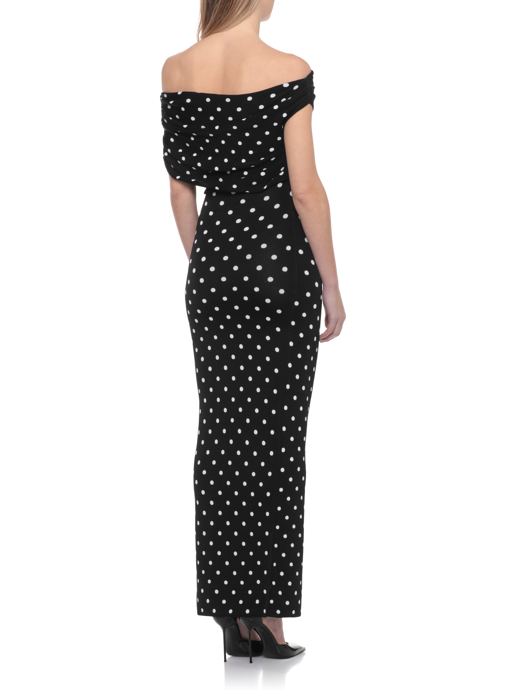 SELF PORTRAIT Dresses Black Viscose Polyamide Elastane