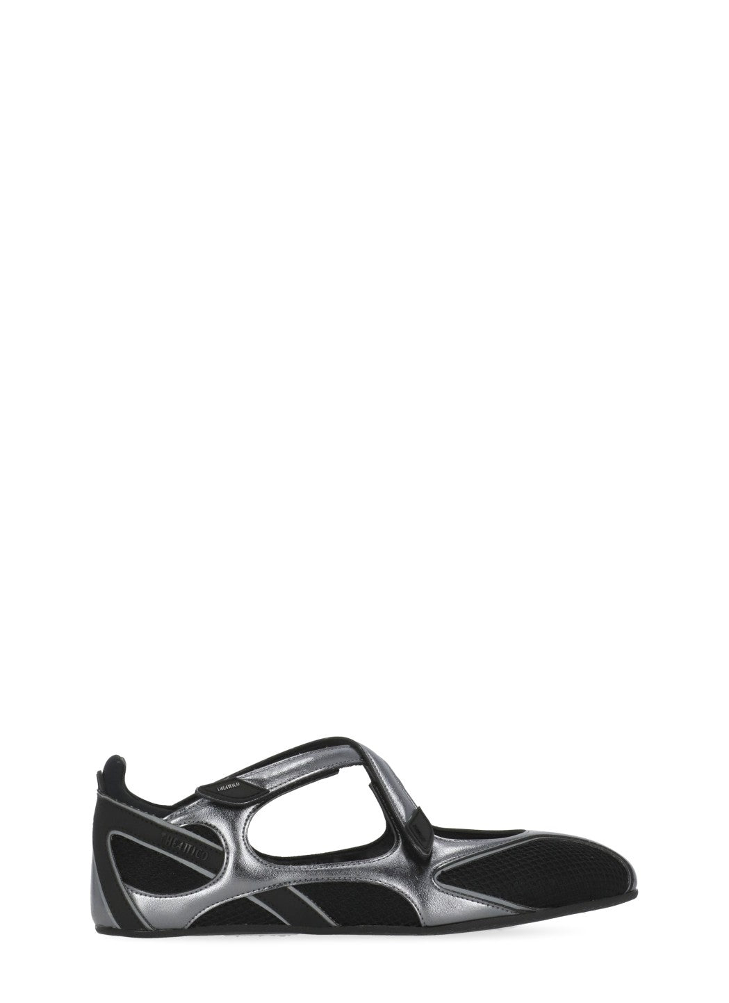 The Attico Flat shoes Black Polyurethane