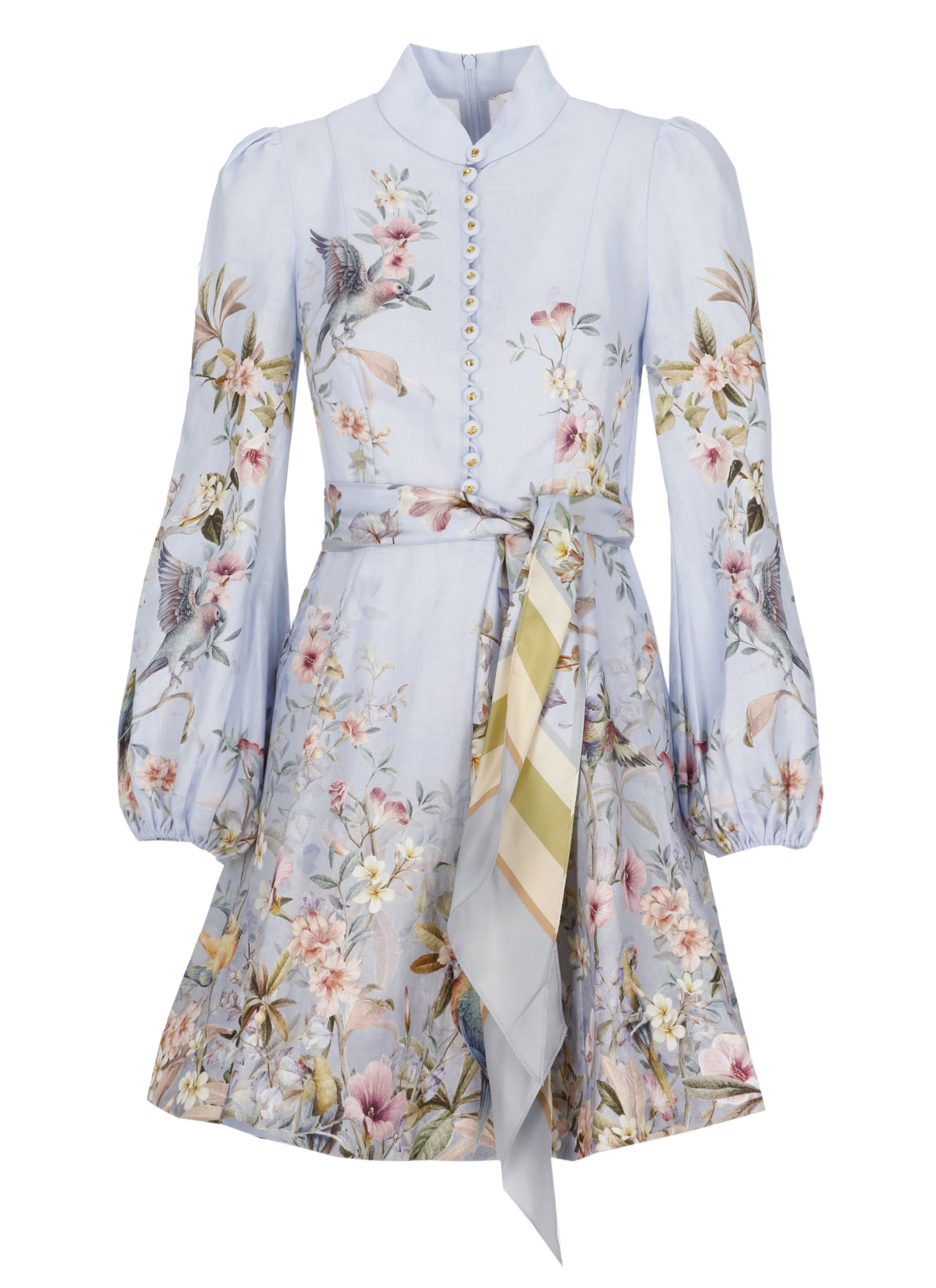 Zimmermann Dresses Blue Linen
