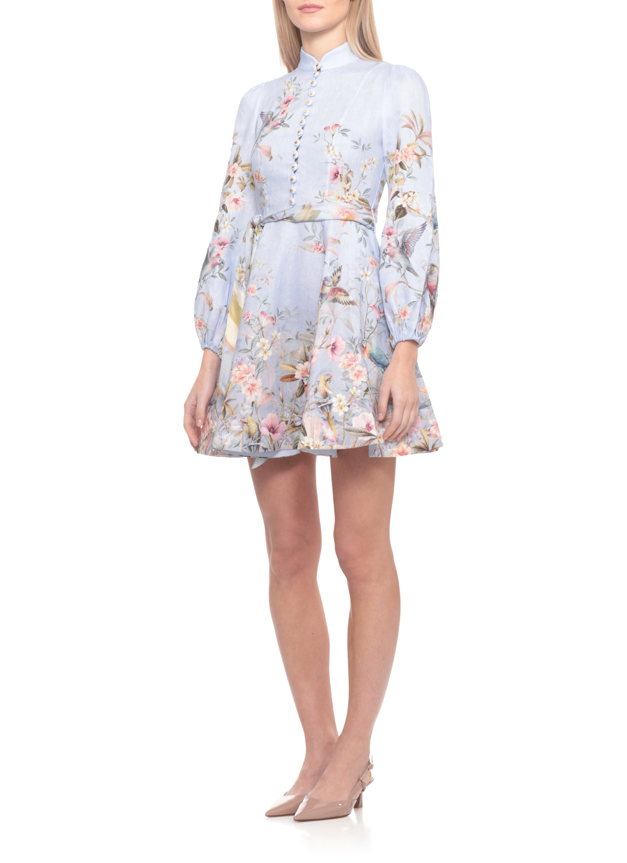 Zimmermann Dresses Blue Linen