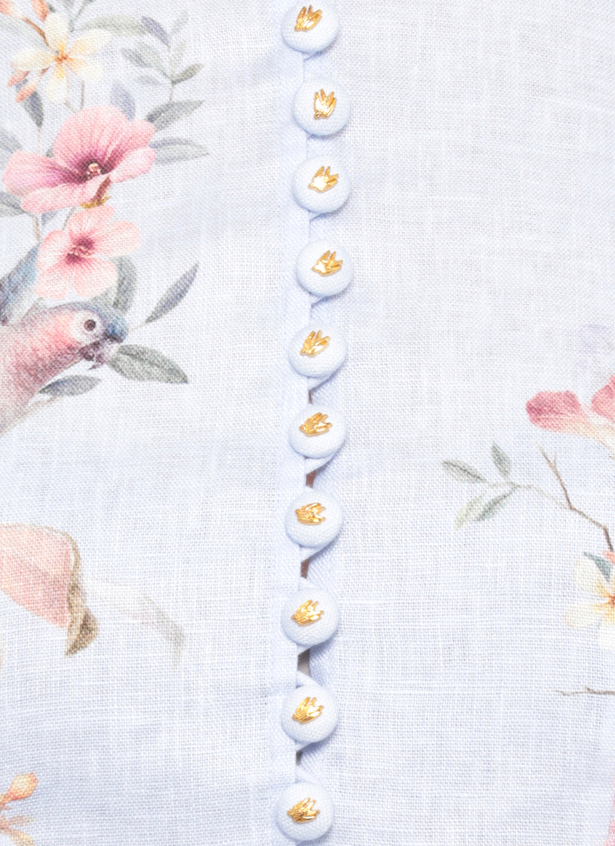 Zimmermann Dresses Blue Linen