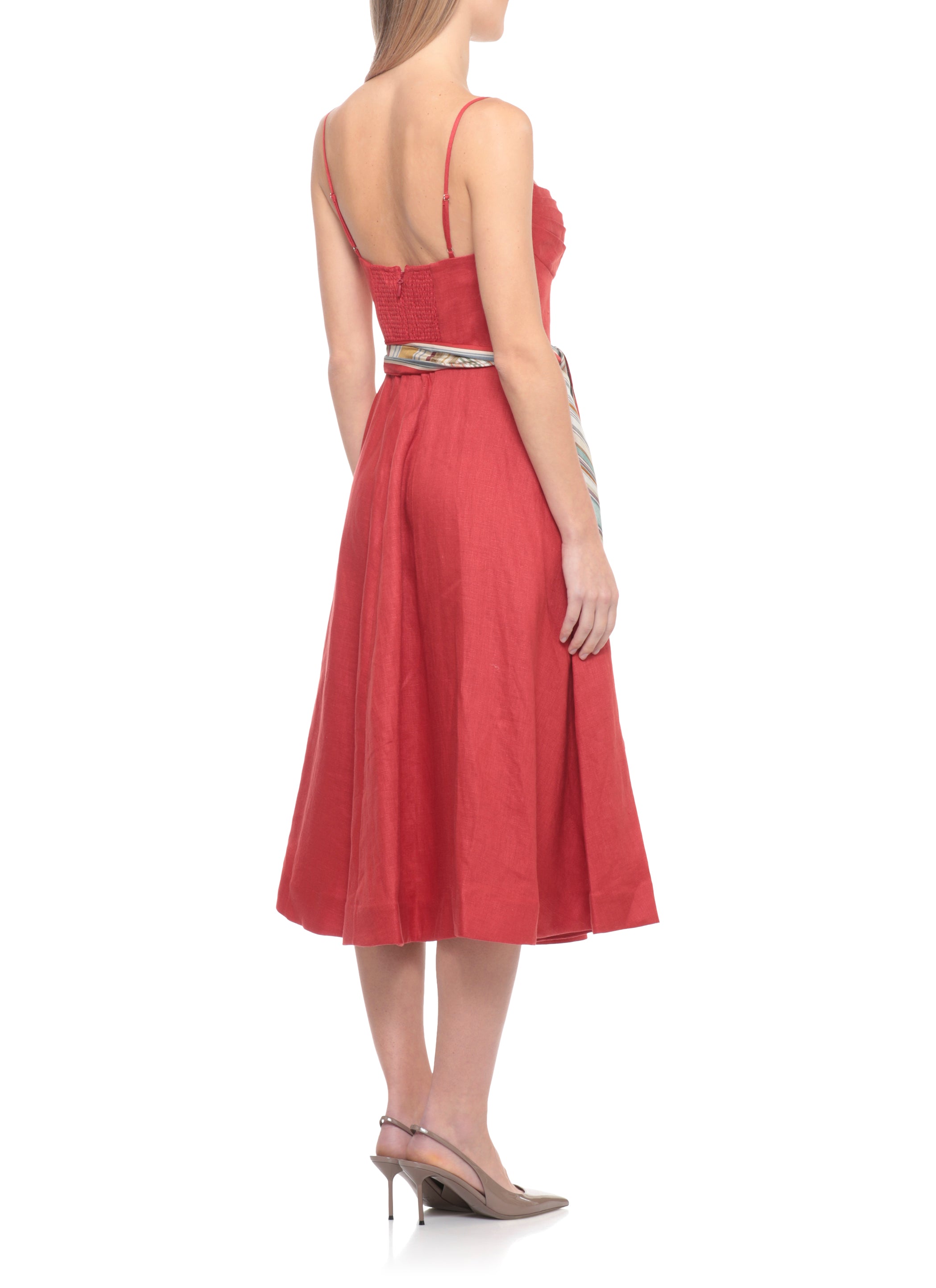 Zimmermann Dresses Red Linen