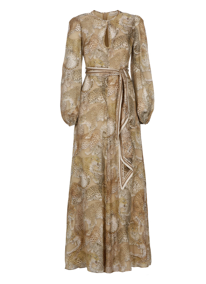 Zimmermann Dresses Beige Silk