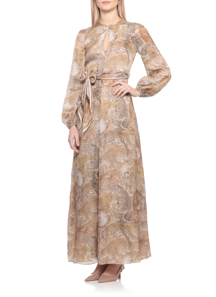 Zimmermann Dresses Beige Silk