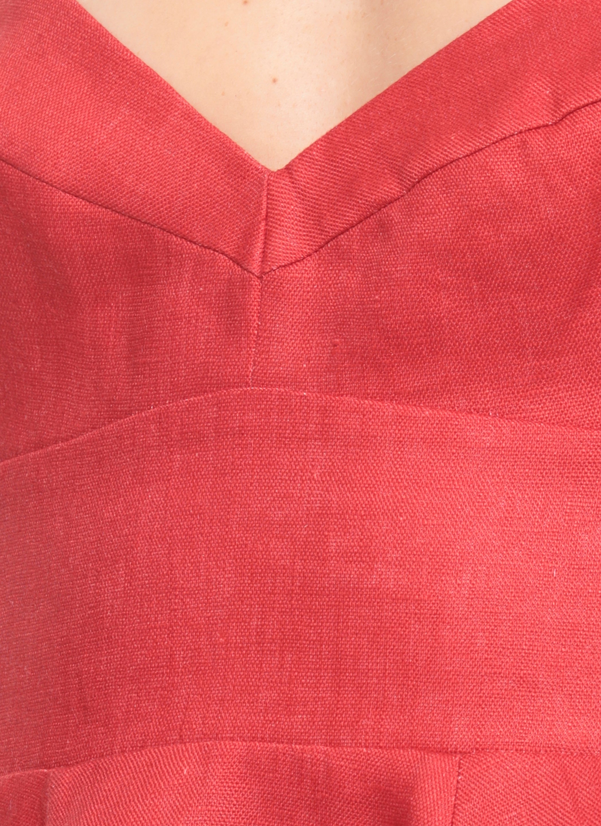 Zimmermann Dresses Red Linen