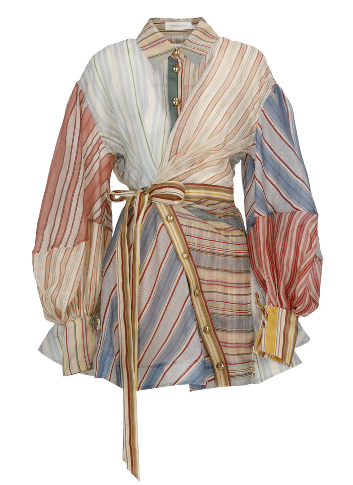 Zimmermann Dresses MultiColour Linen Silk Lining: Cotton