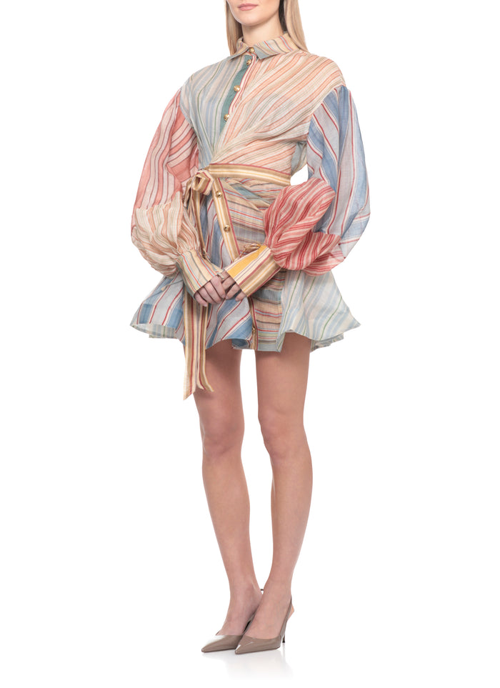 Zimmermann Dresses MultiColour Linen Silk Lining: Cotton