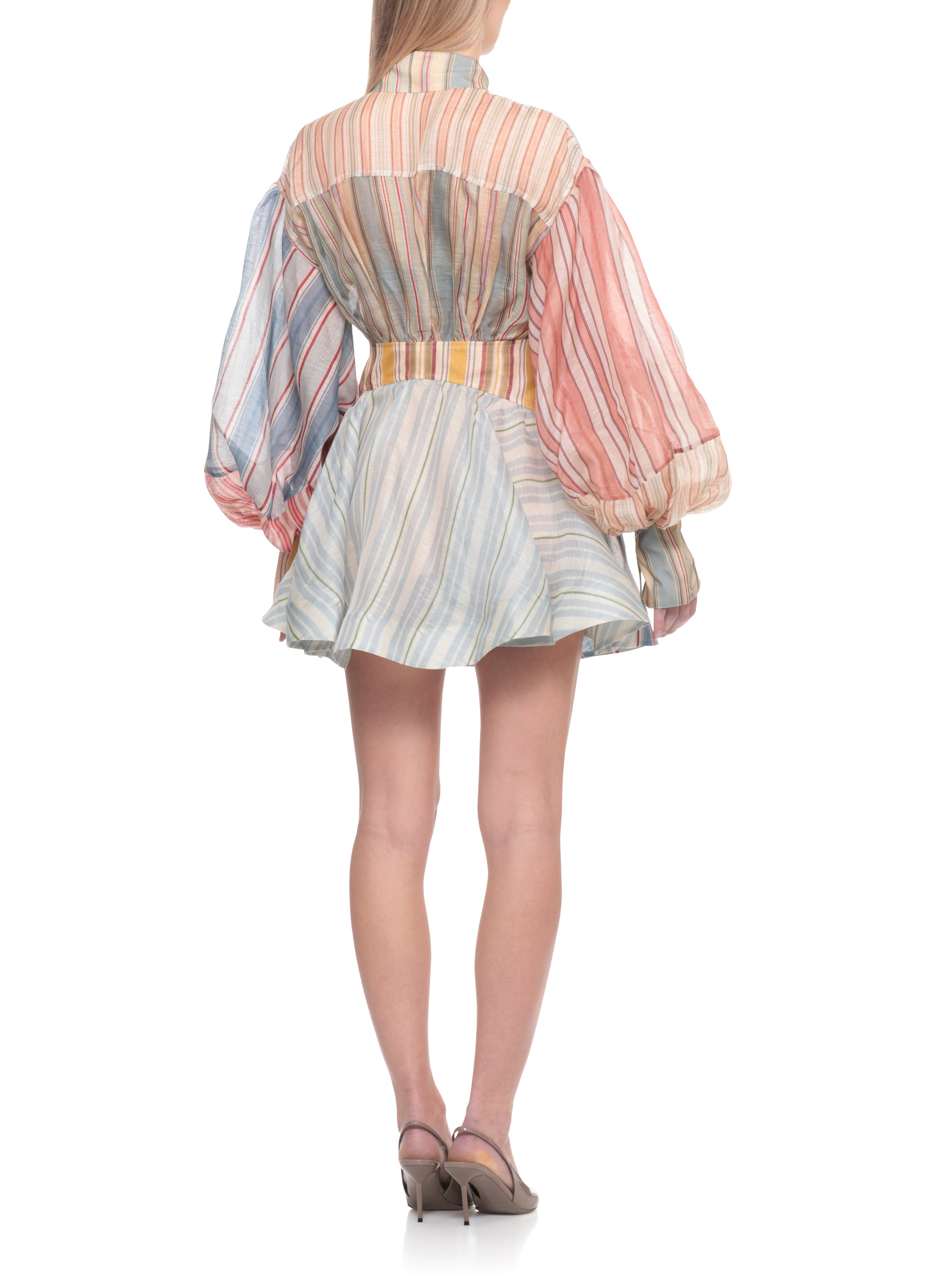 Zimmermann Dresses MultiColour Linen Silk Lining: Cotton
