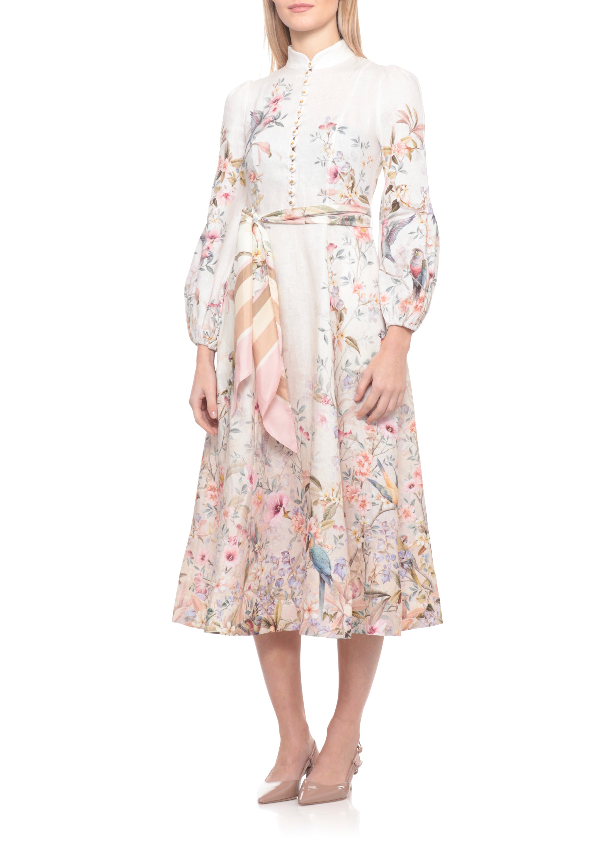 Zimmermann Dresses Ivory Linen