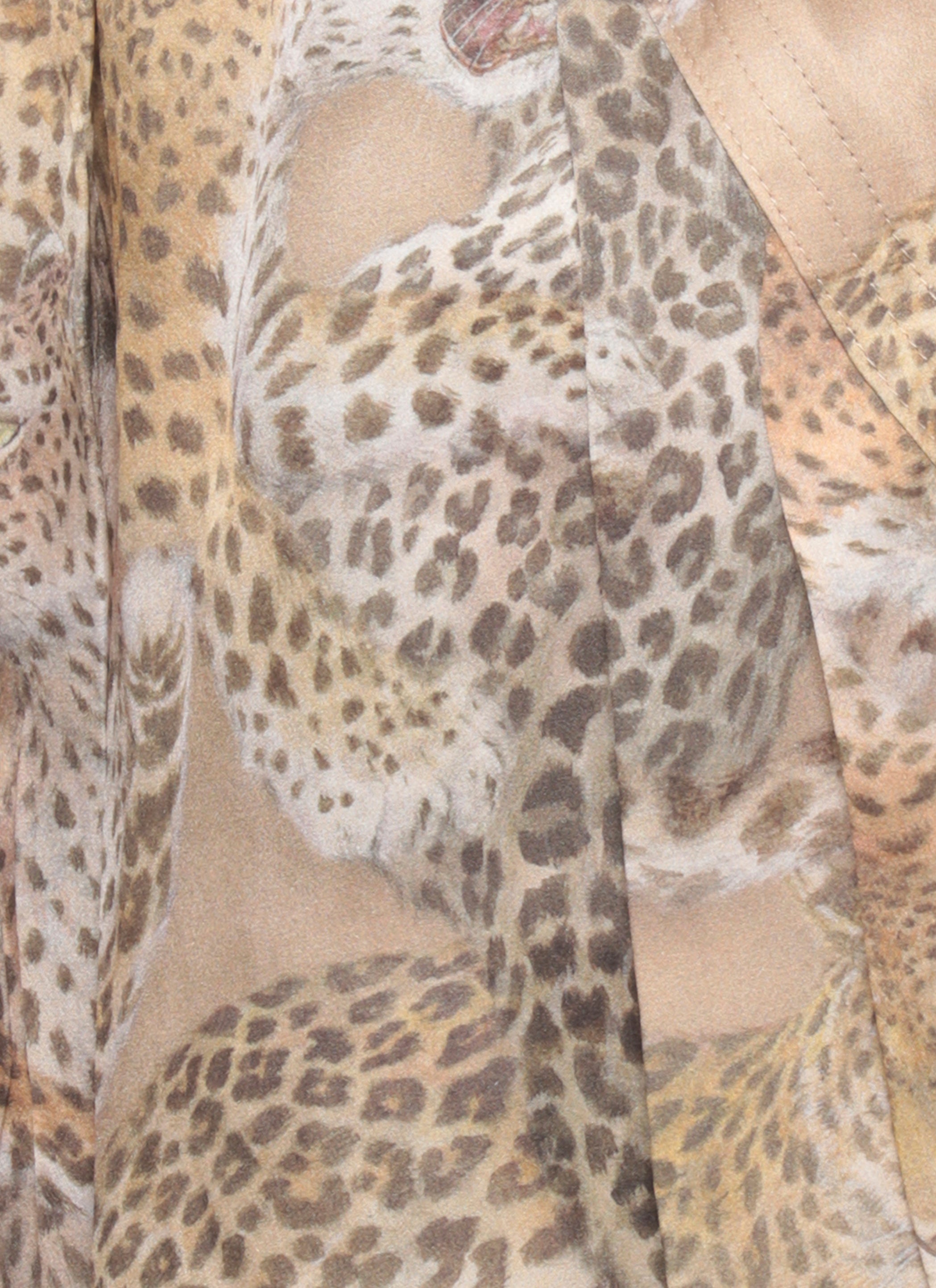 Zimmermann Trousers Beige Silk