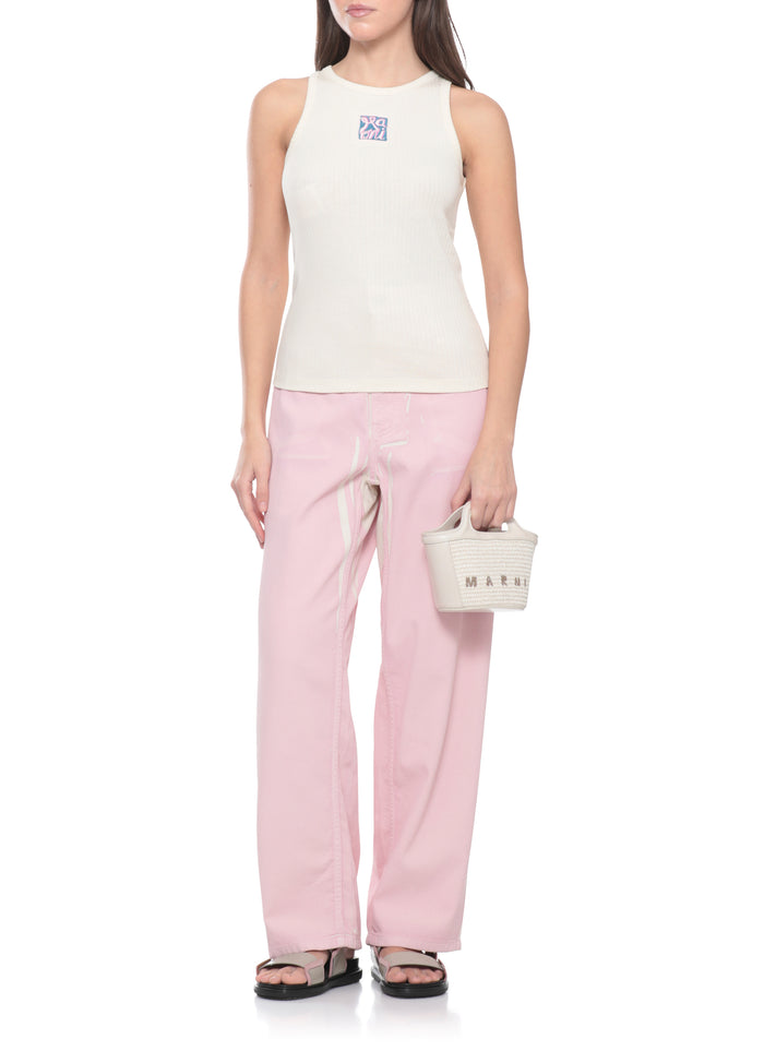 Marni Bags Ivory Cotton Polyamide-nylon