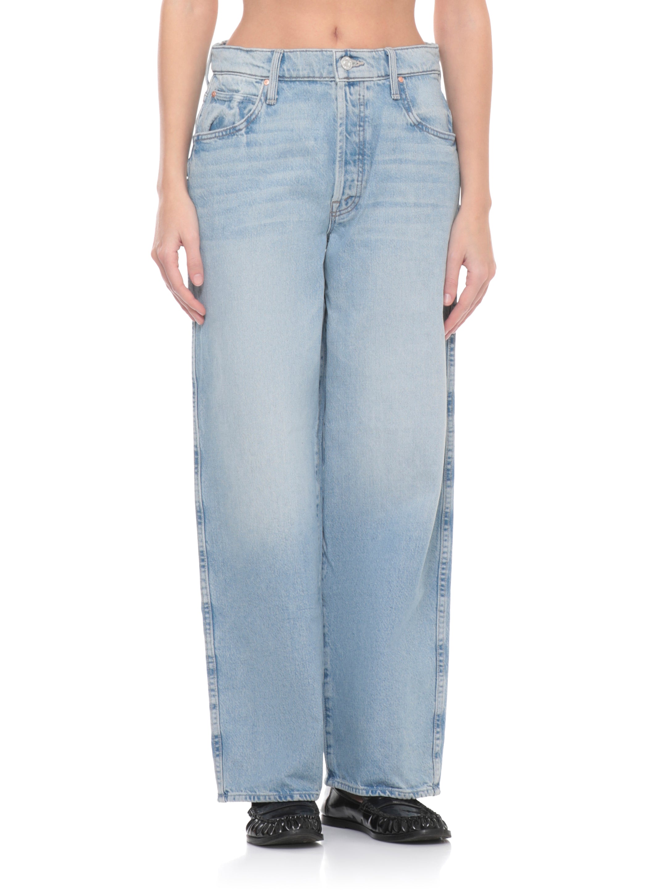 Mother Jeans Light Blue Cotton
