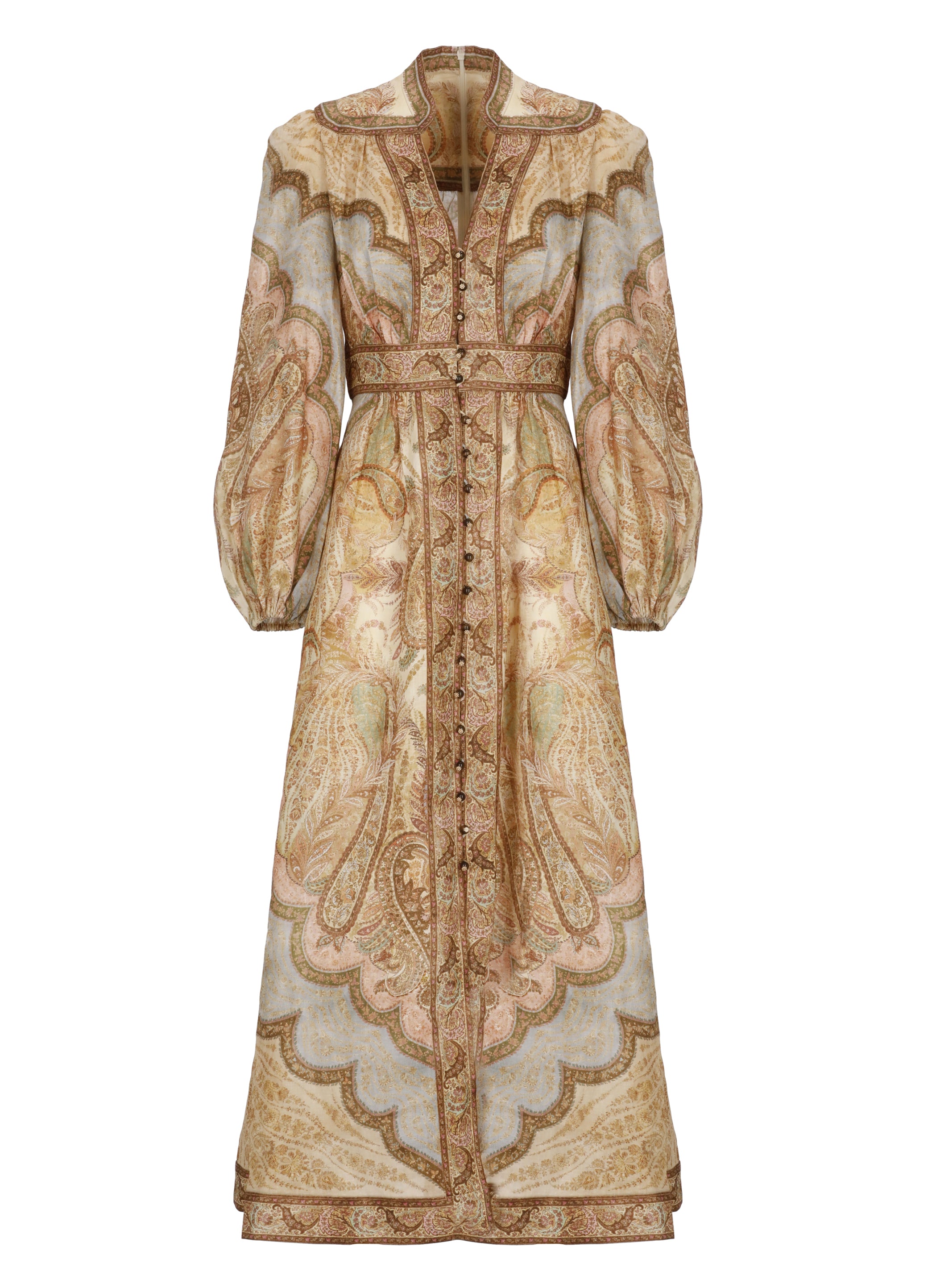 Zimmermann Dresses Brown Linen