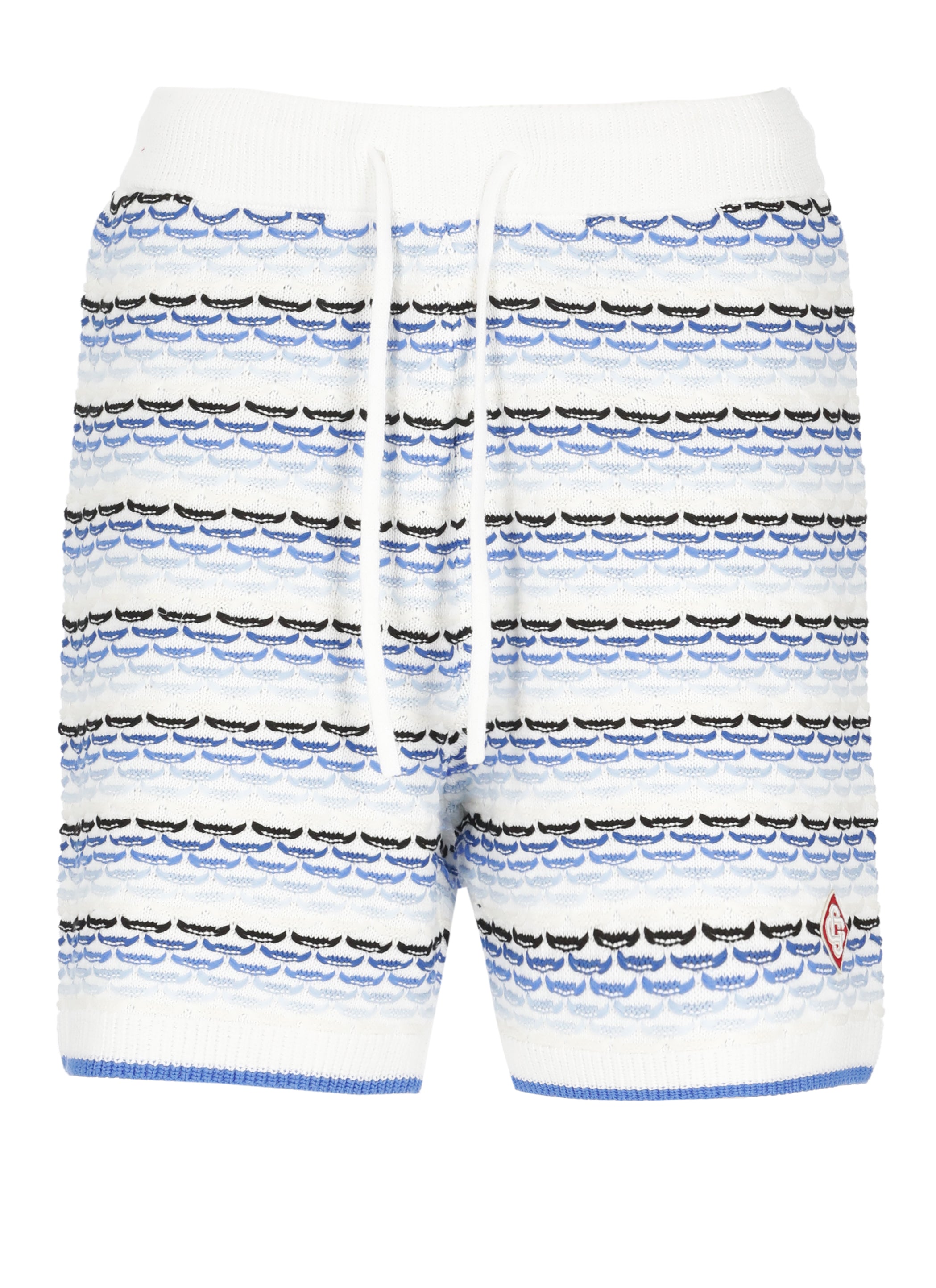 Casablanca Shorts White Cotton
