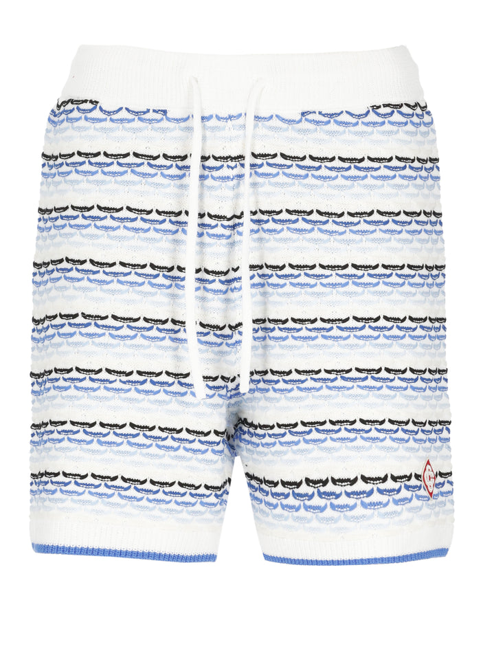 Casablanca Shorts White Cotton