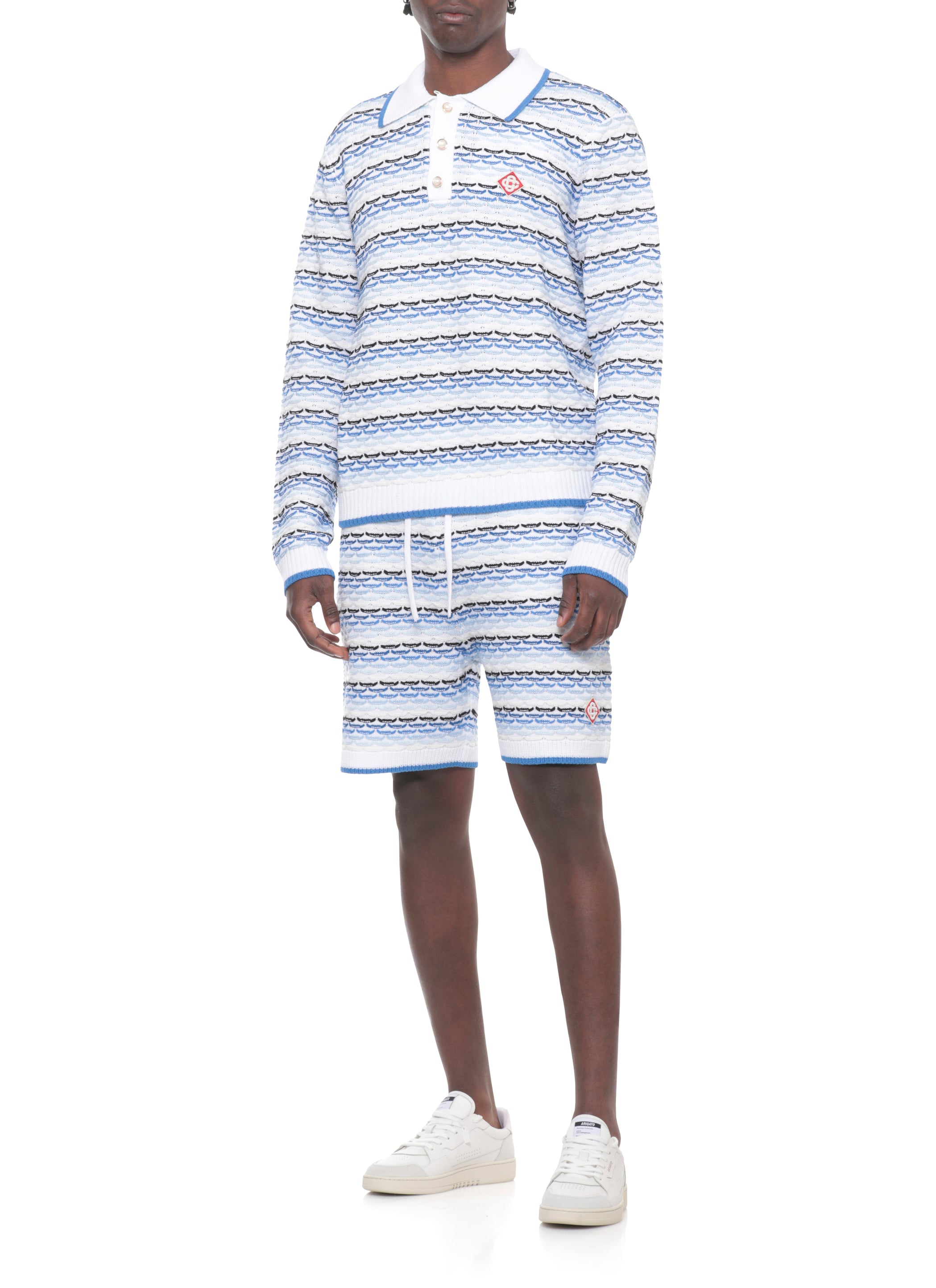 Casablanca Shorts White Cotton