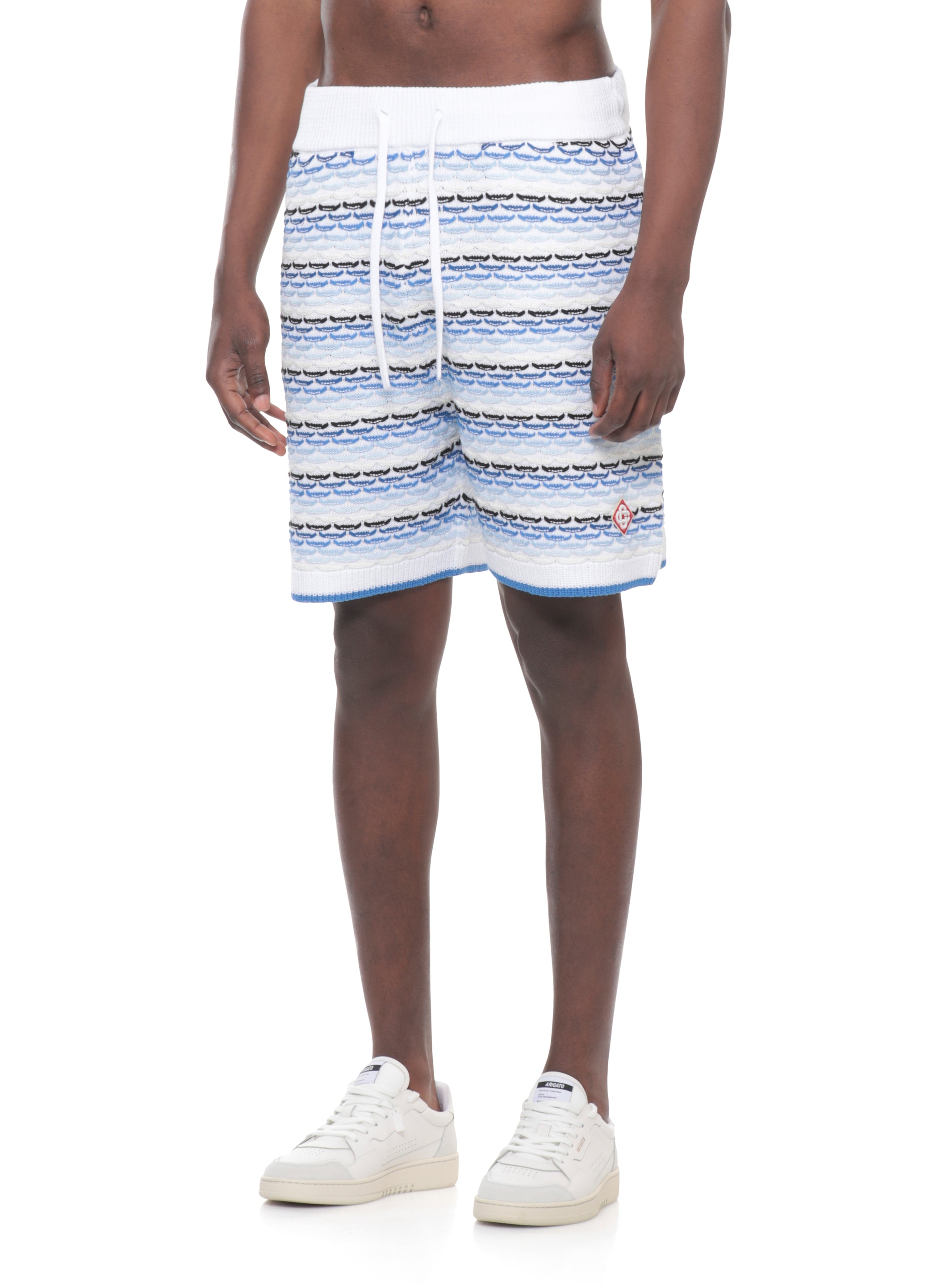 Casablanca Shorts White Cotton