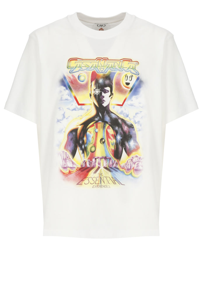 Casablanca T-shirts and Polos White Cotton