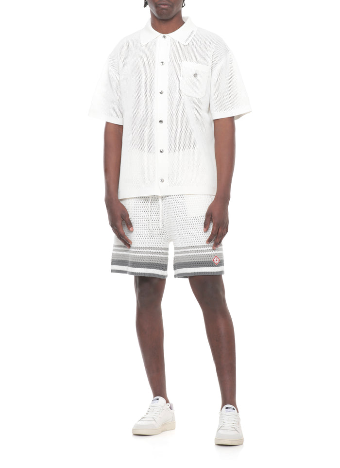 Casablanca Shirts White Cotton Polyester