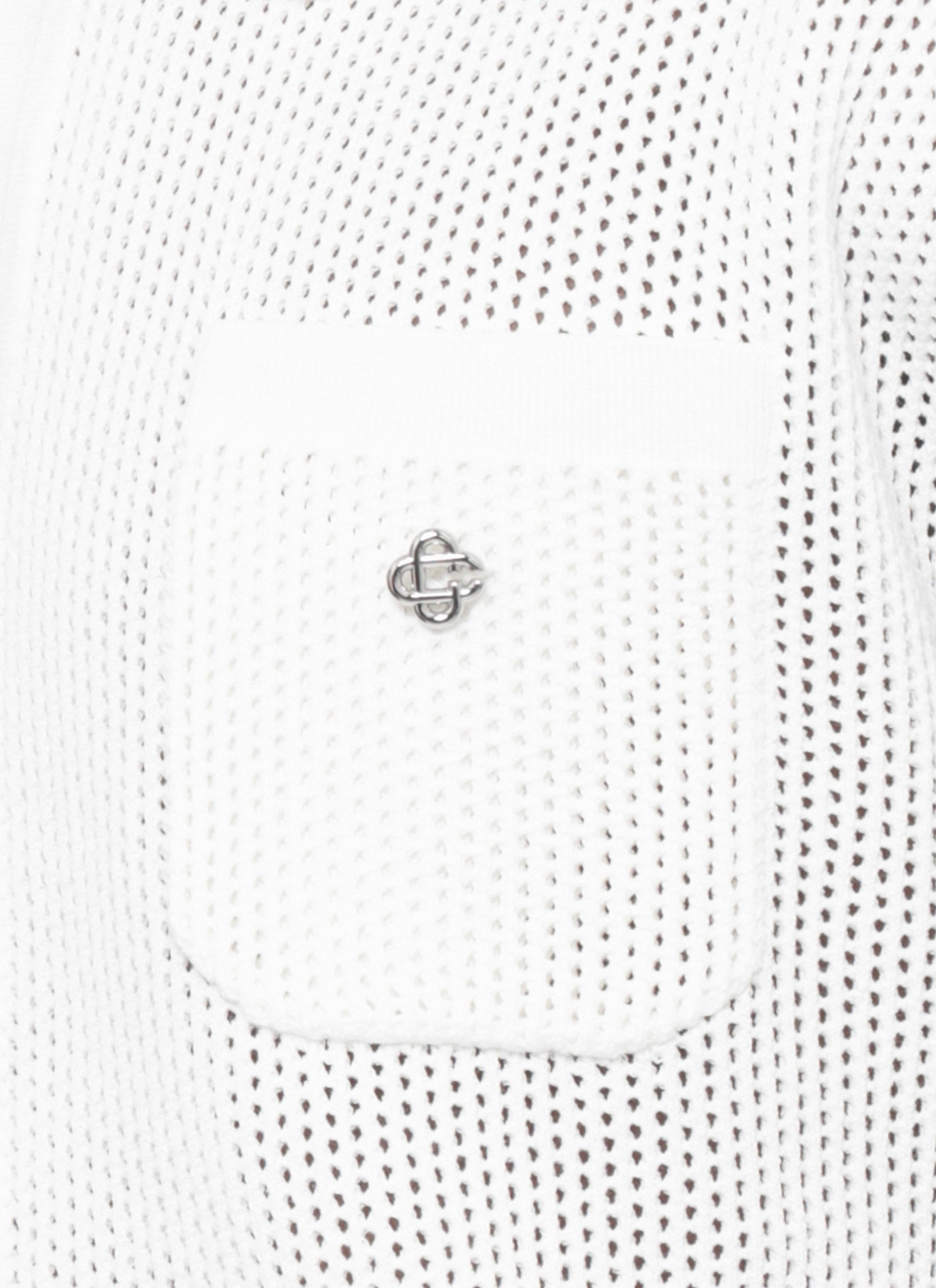 Casablanca Shirts White Cotton Polyester
