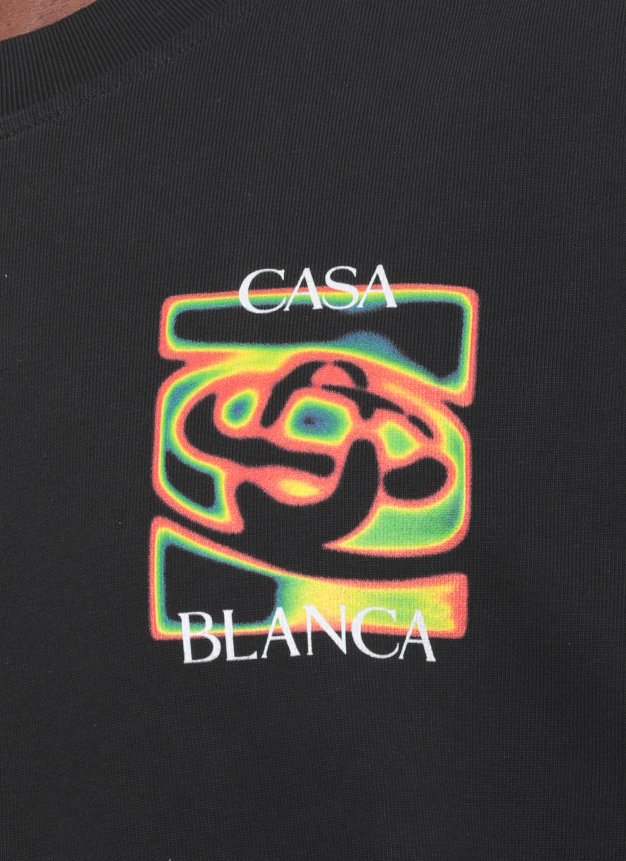 Casablanca T-shirts and Polos Black Cotton
