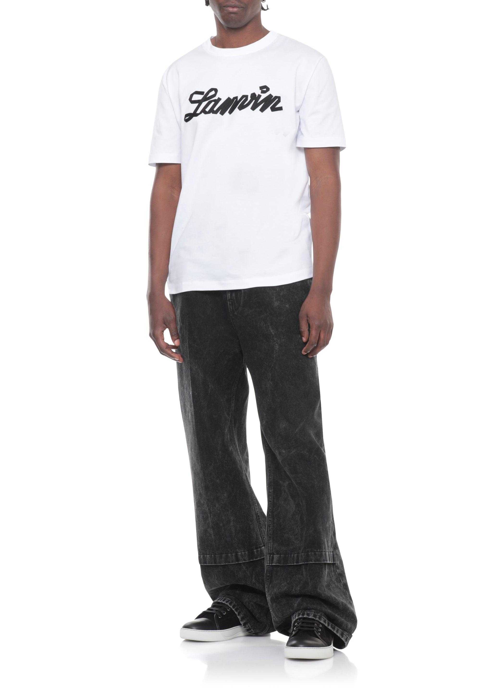 Lanvin T-shirts and Polos White Cotton