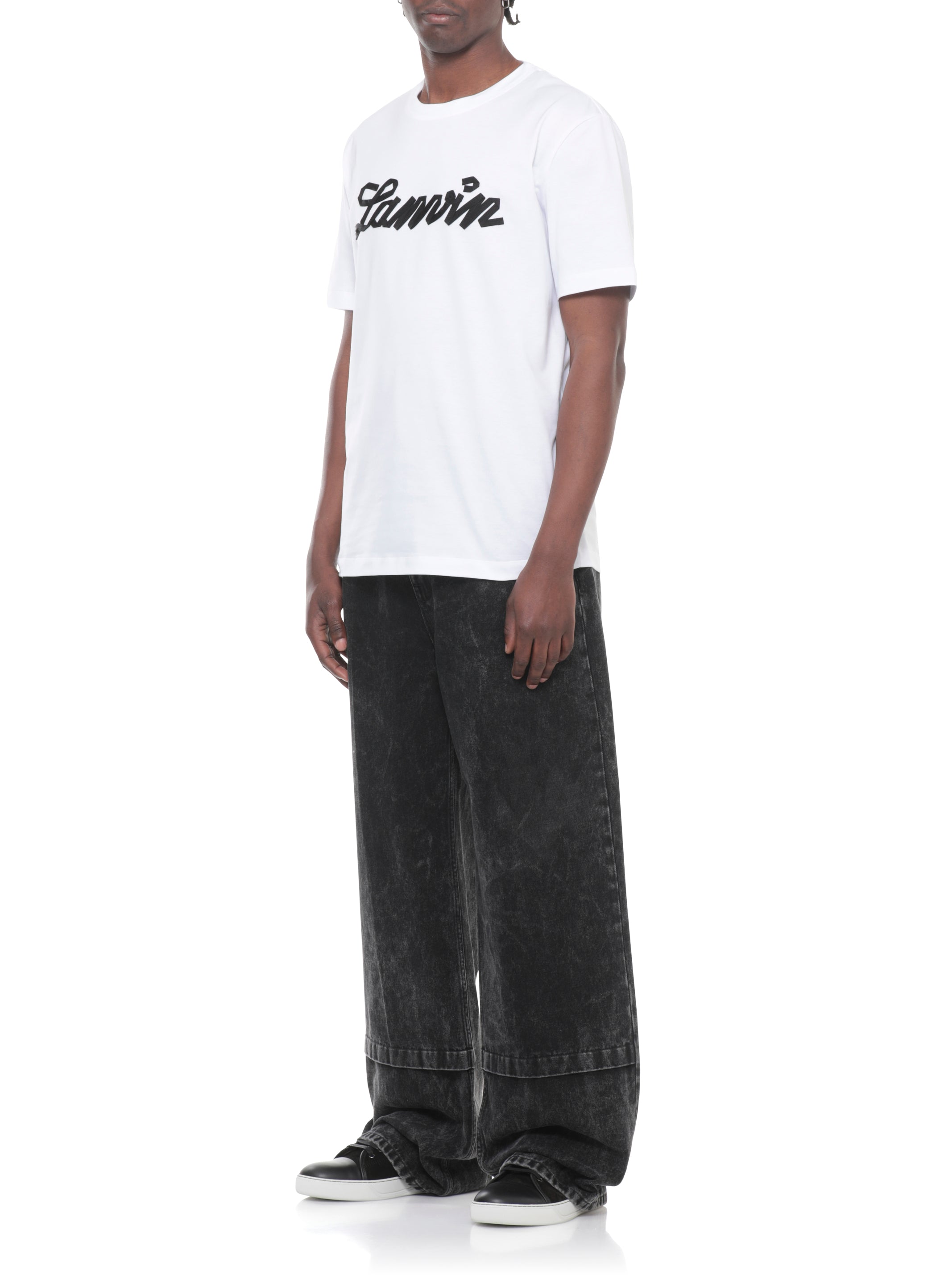 Lanvin T-shirts and Polos White Cotton