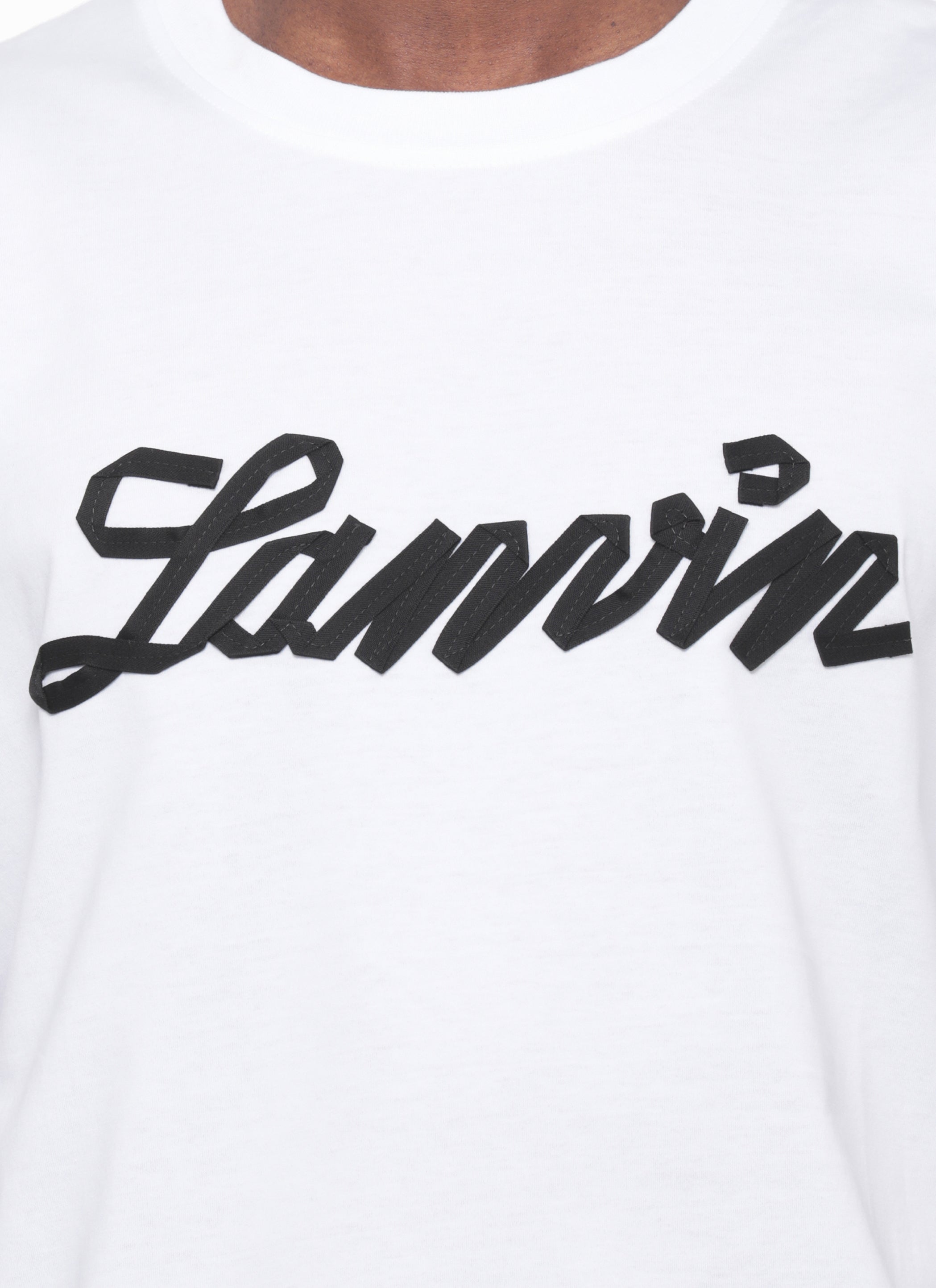 Lanvin T-shirts and Polos White Cotton