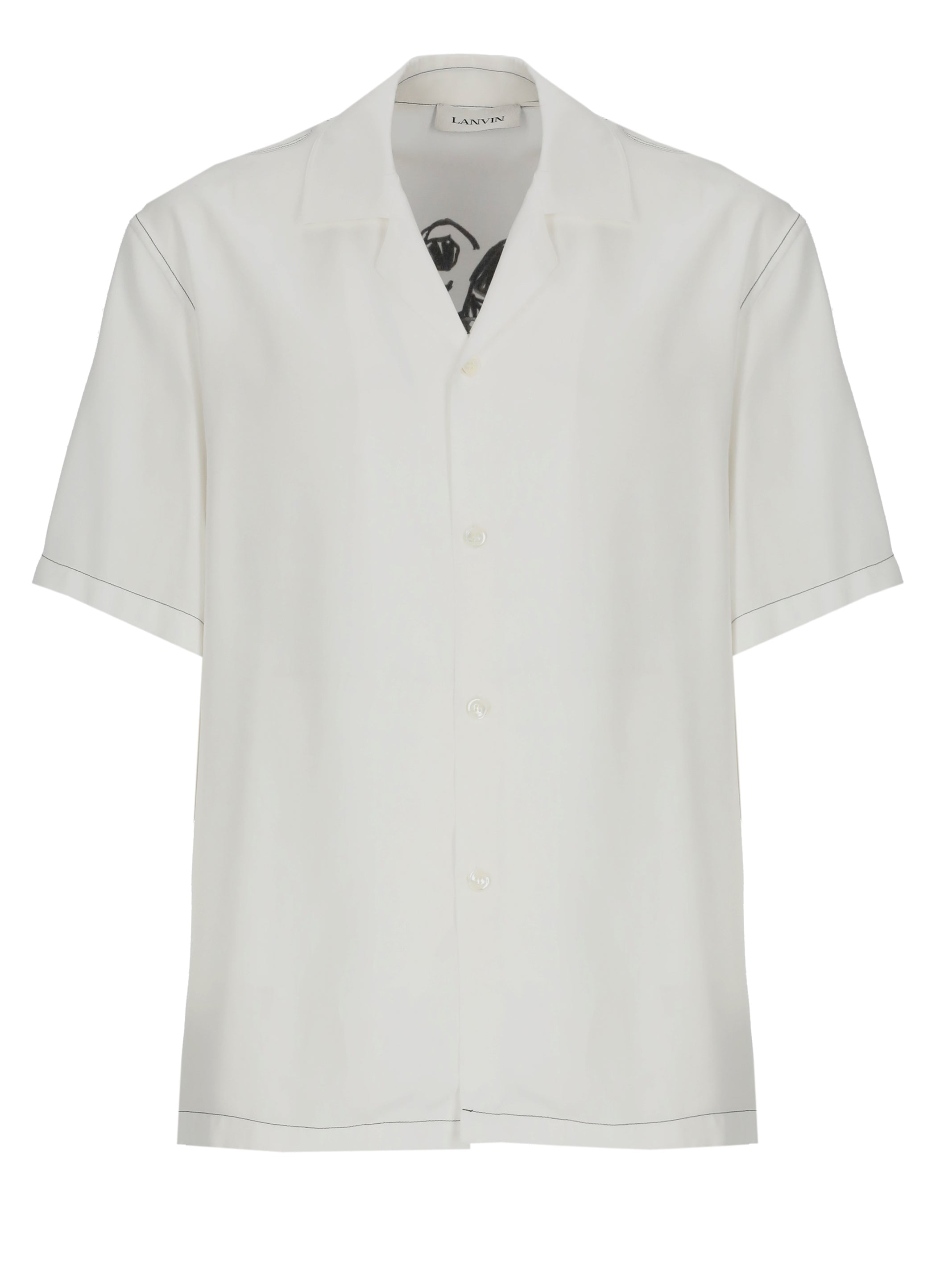 Lanvin Shirts White Rayon