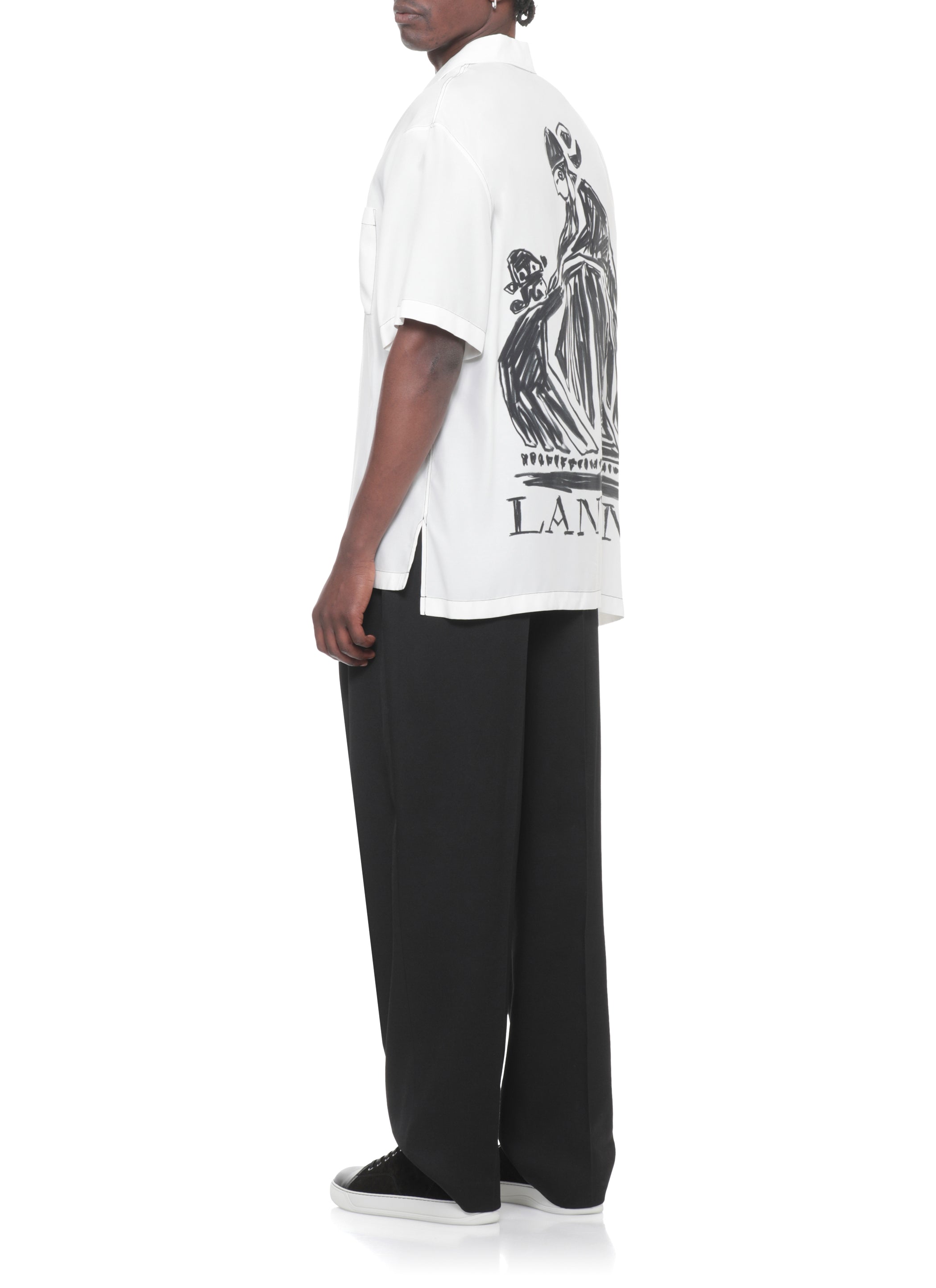 Lanvin Shirts White Rayon