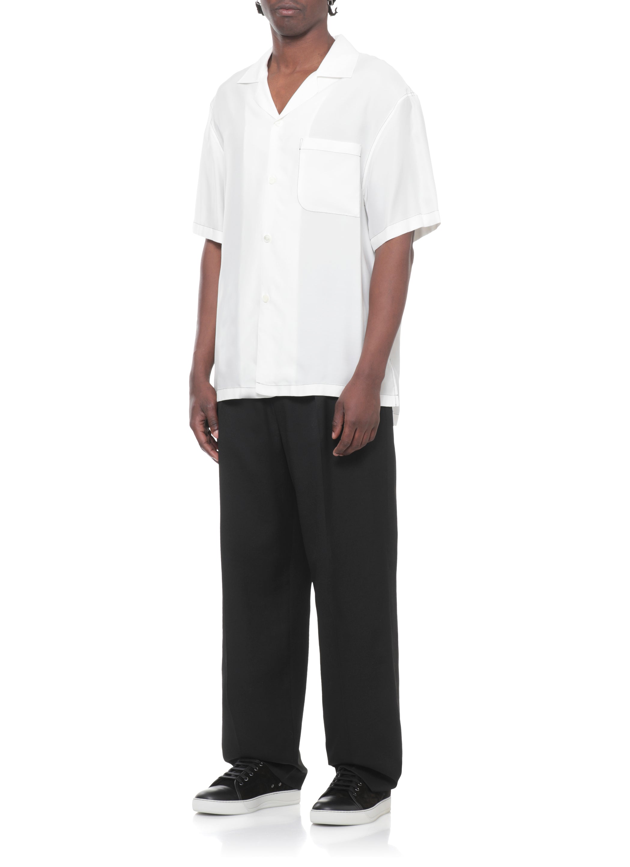 Lanvin Shirts White Rayon