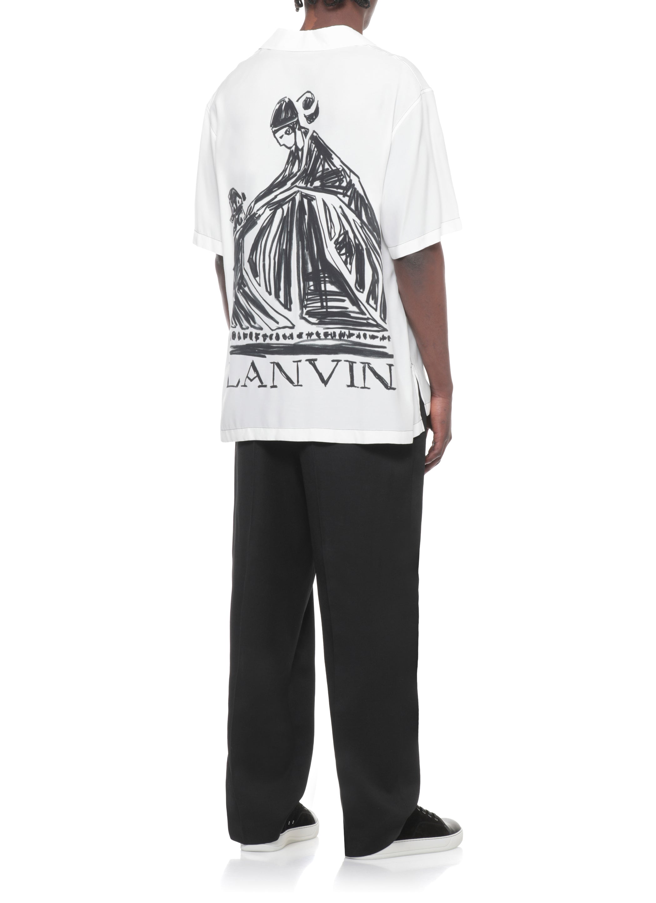 Lanvin Shirts White Rayon