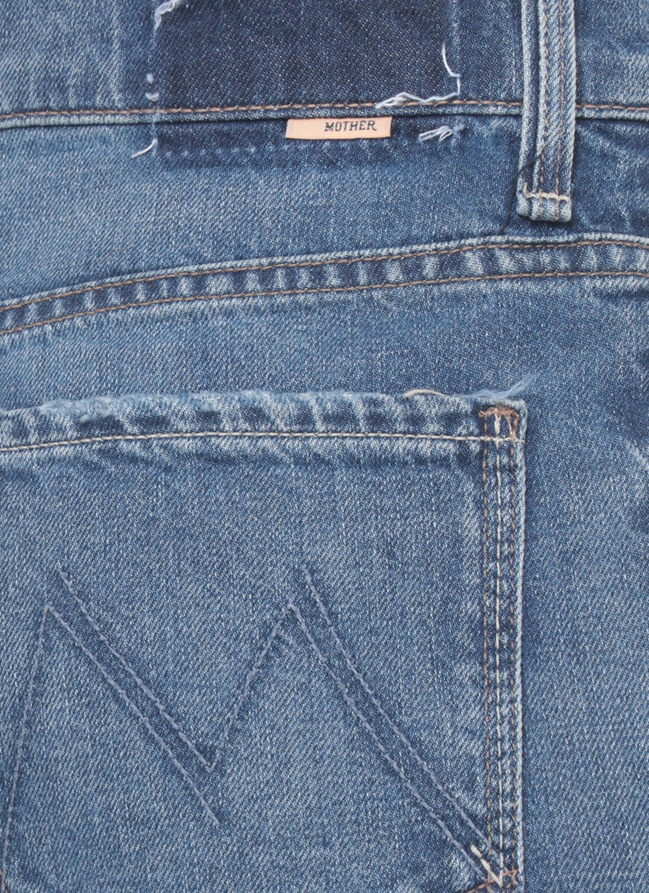 Mother Jeans Blue Cotton