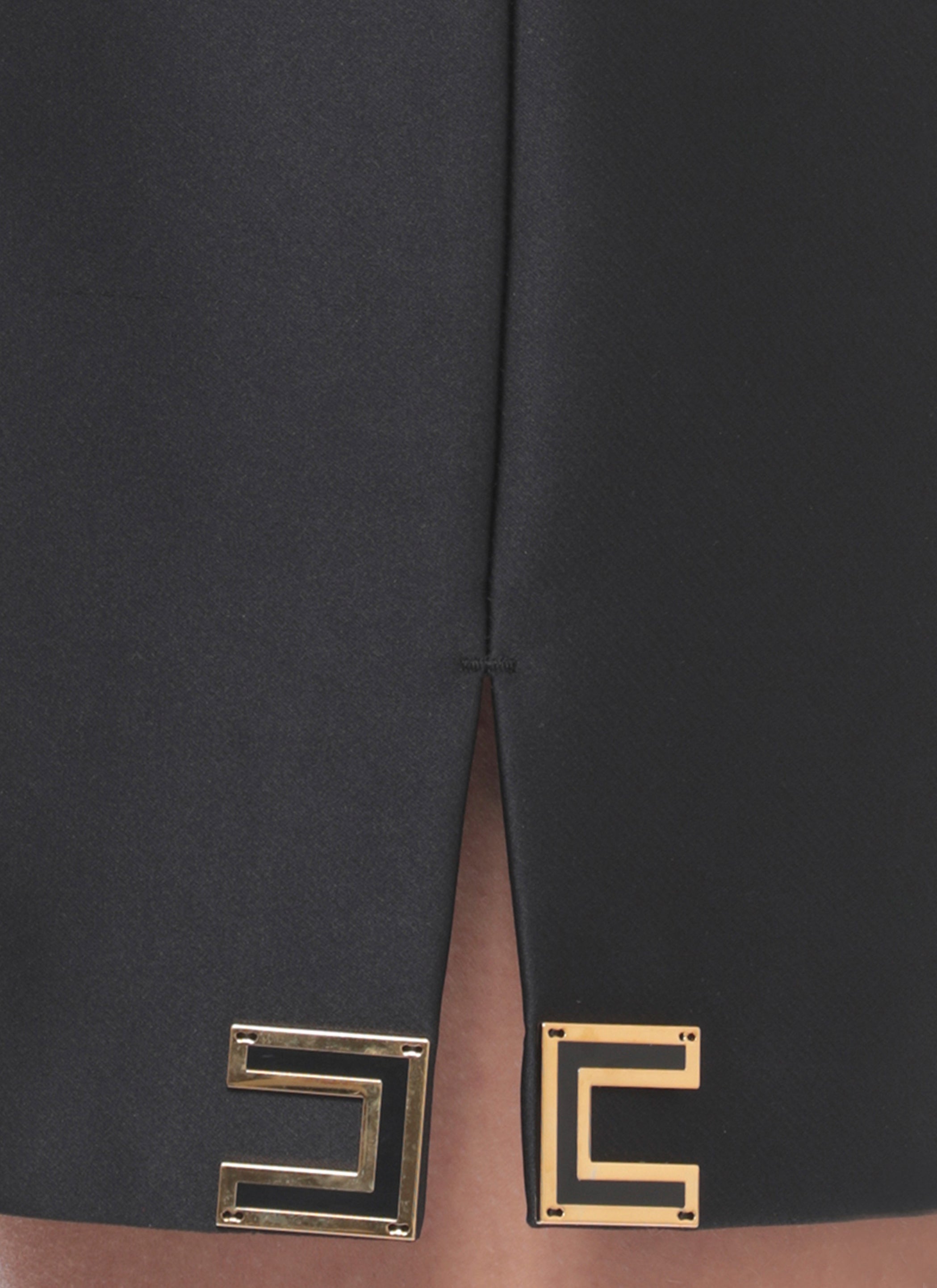 Elisabetta Franchi Dresses Black Polyester