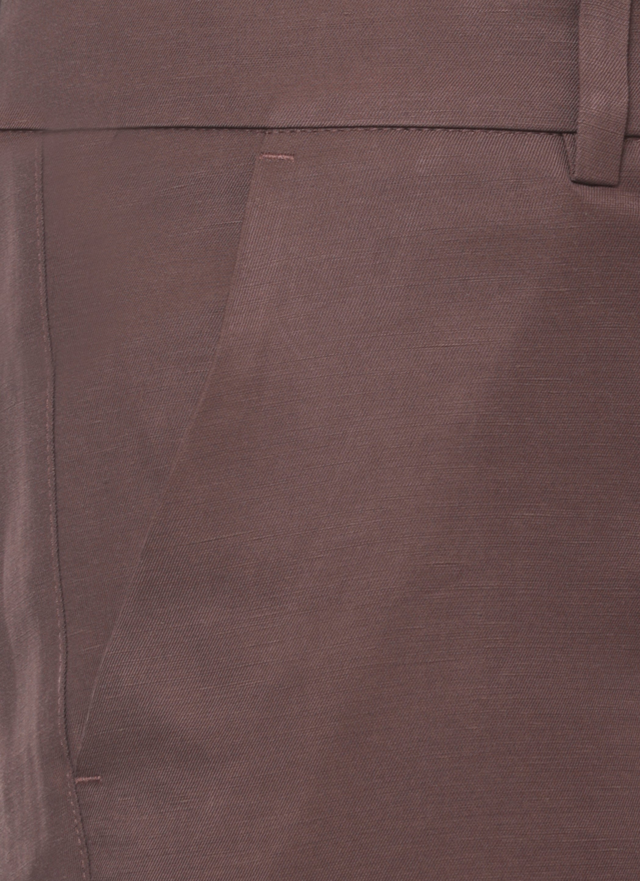 Parosh Trousers Brown Viscose Linen