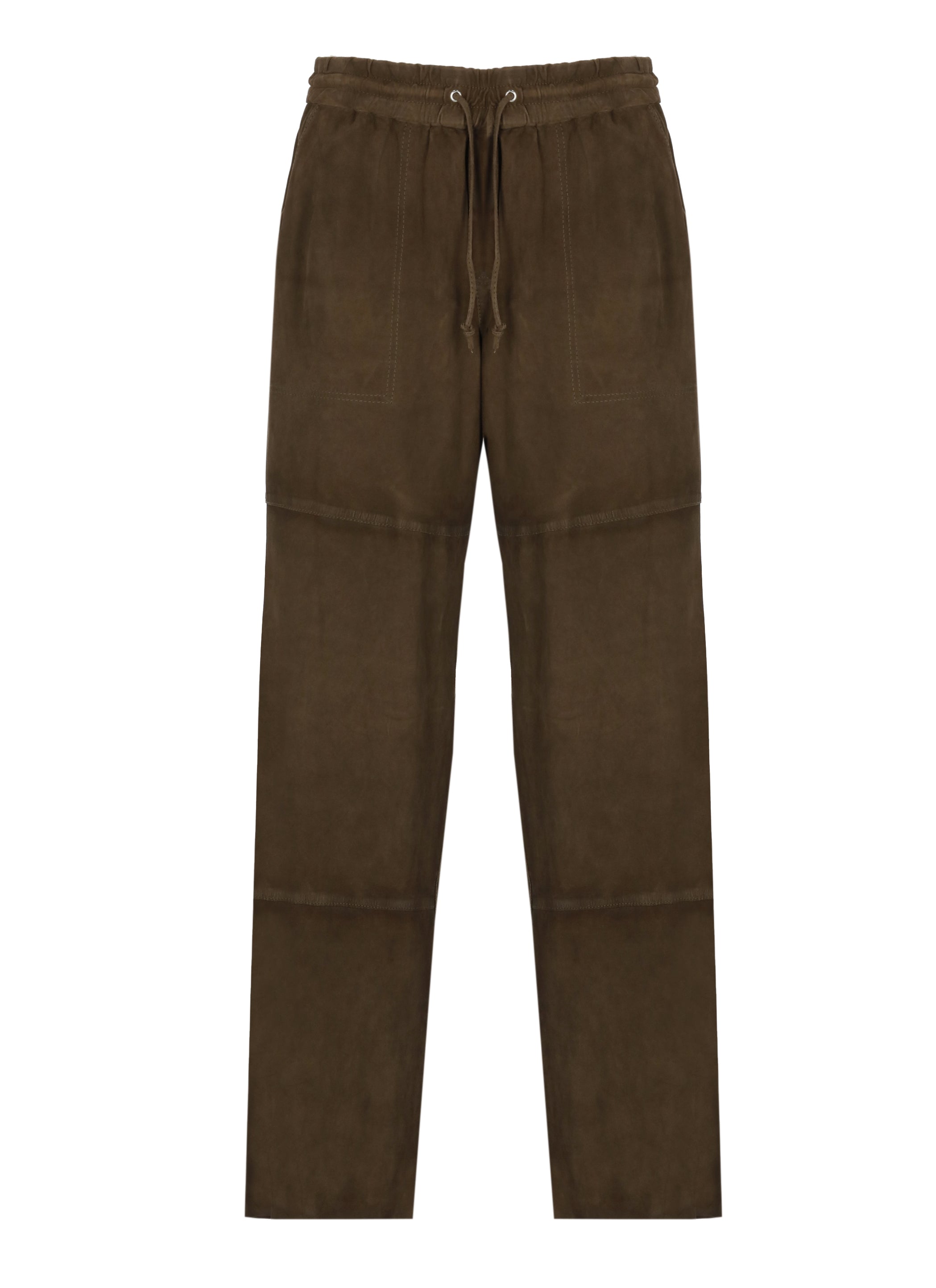Parosh Trousers Brown Goatskin