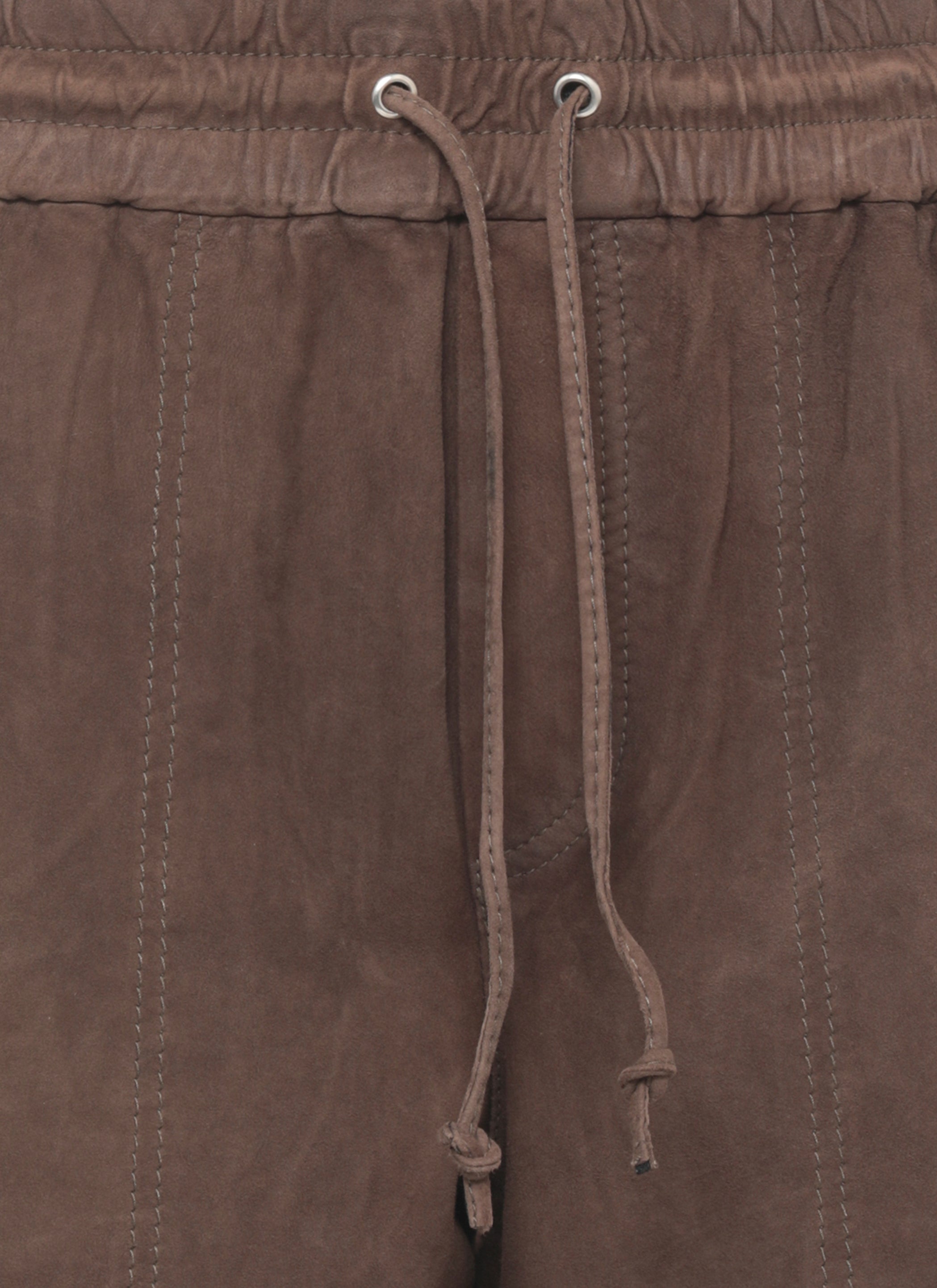 Parosh Trousers Brown Goatskin
