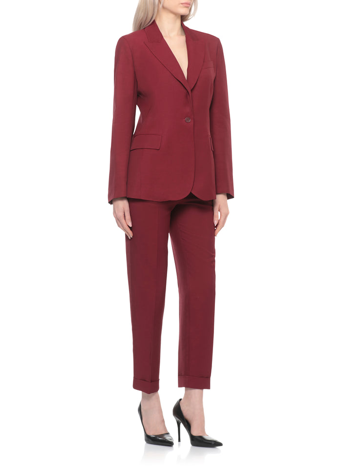 Parosh Jackets Bordeaux Viscose Linen