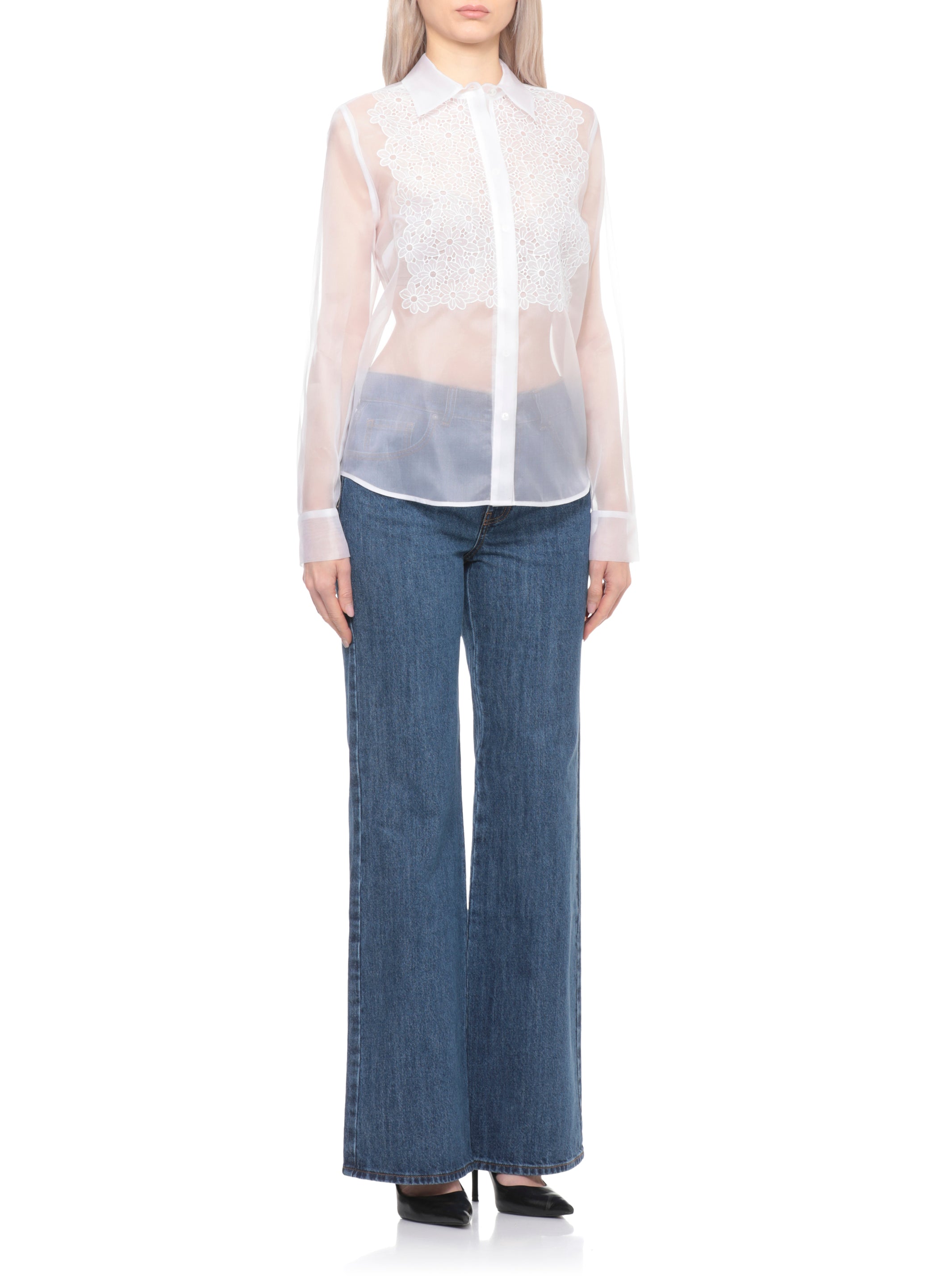 Parosh Shirts White