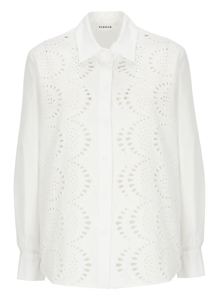 Parosh Shirts White Cotton
