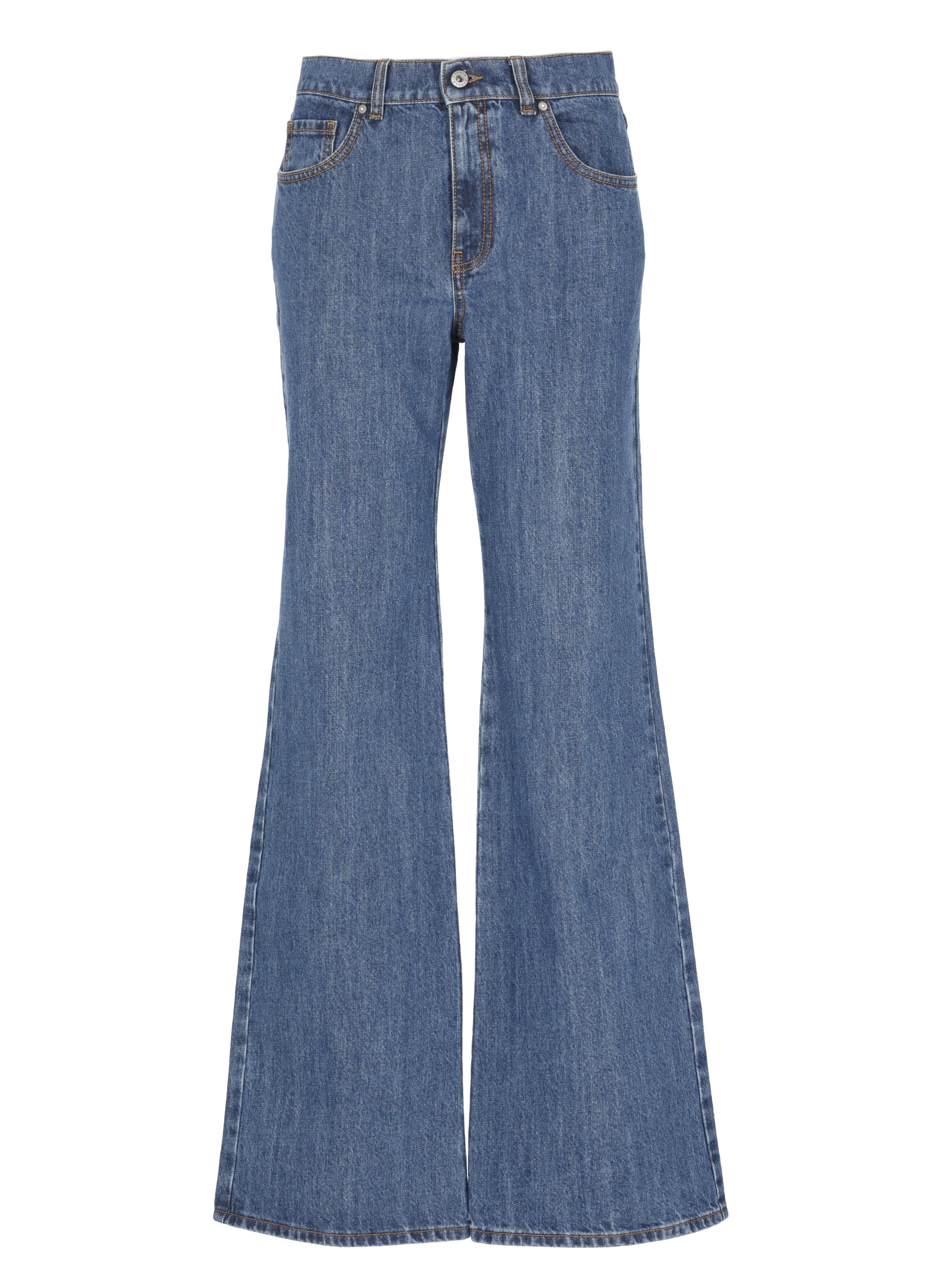 Parosh Jeans Blue Cotton