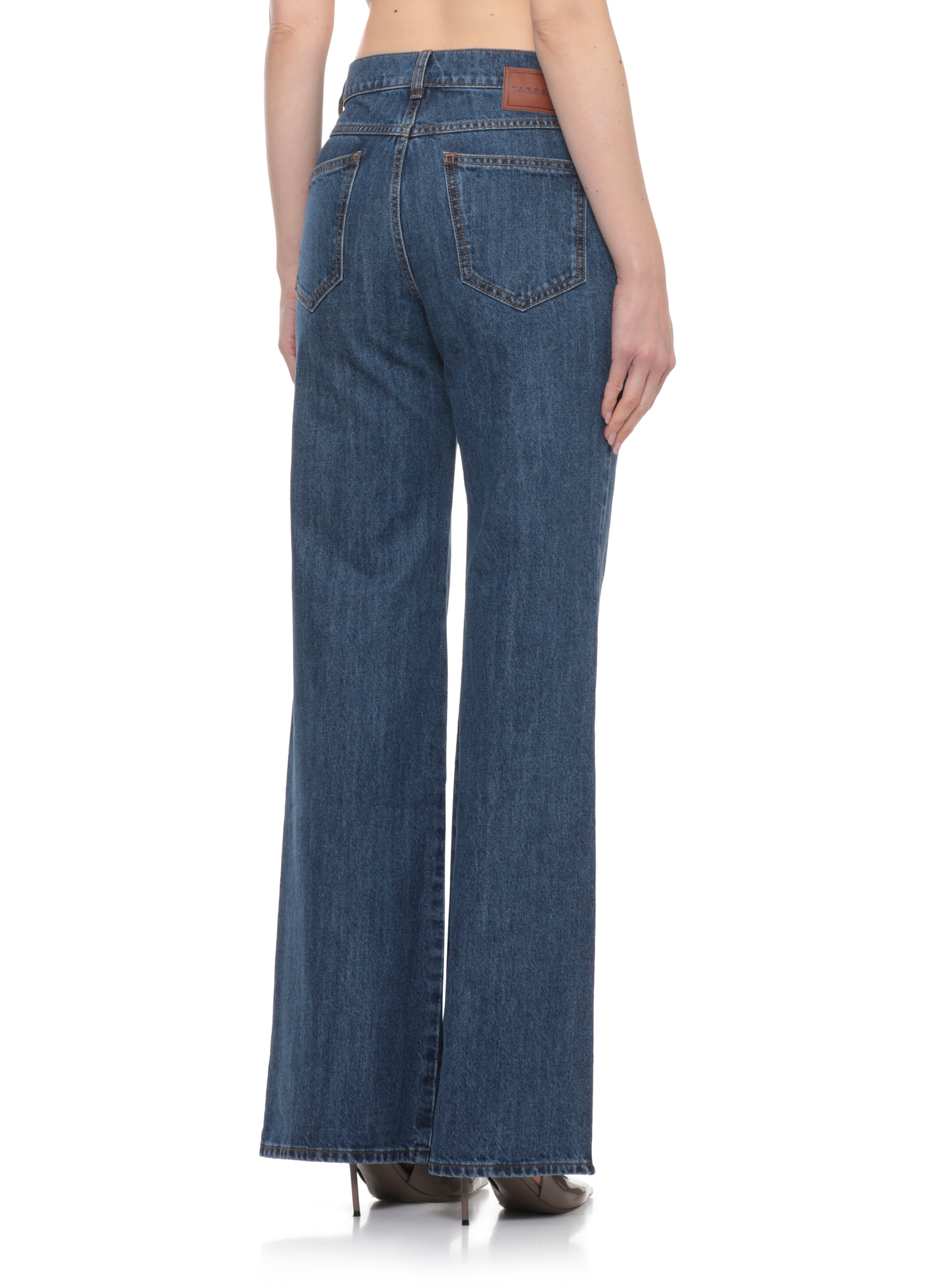 Parosh Jeans Blue Cotton