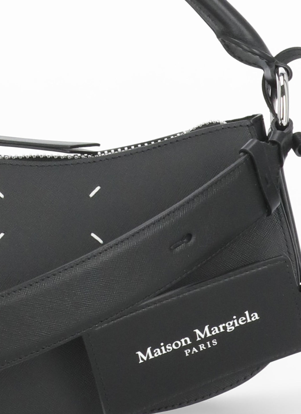 Maison Margiela Bags Black Calf Leather Lining: Fabric