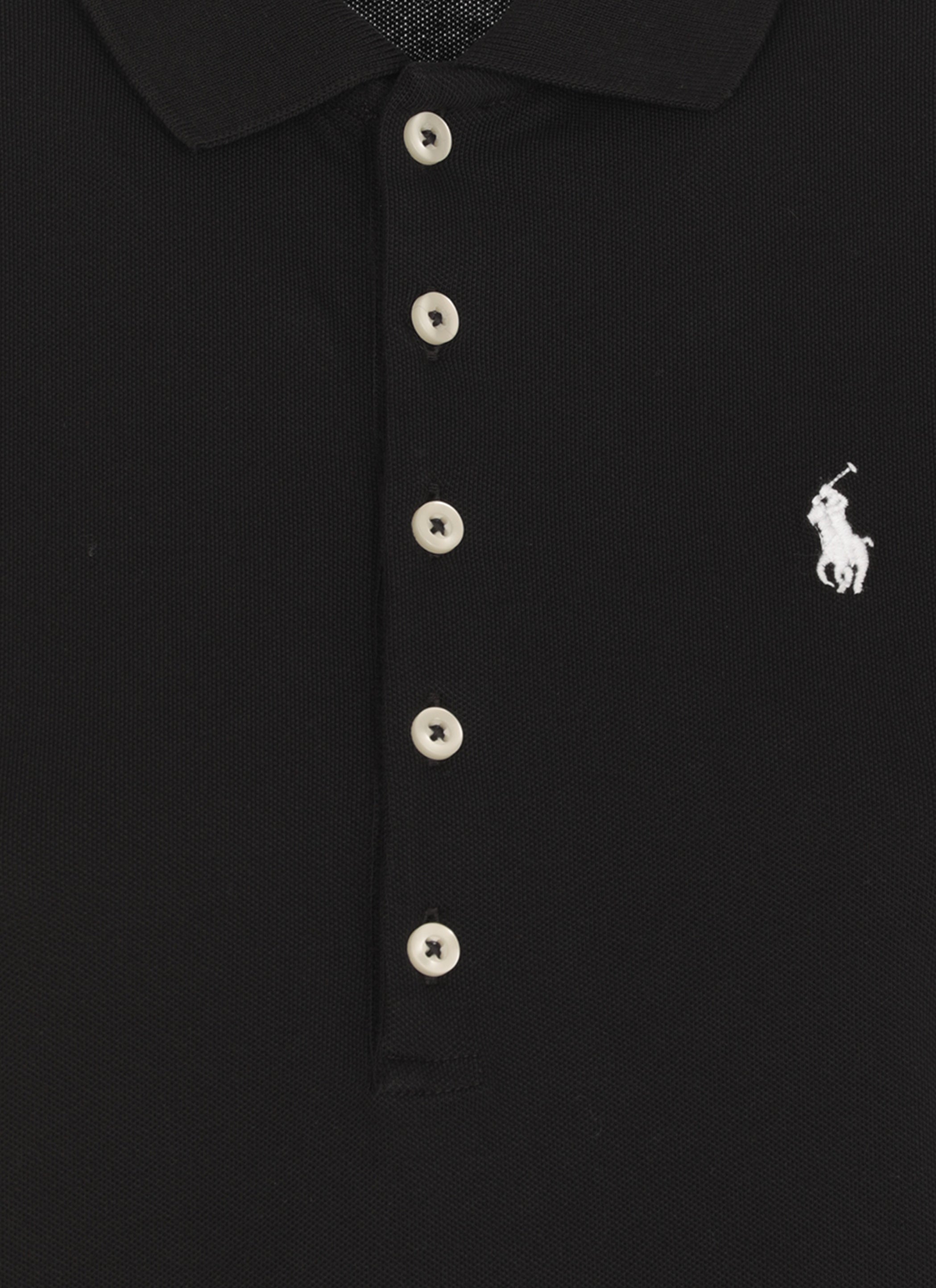 Ralph Lauren T-shirts and Polos Black Cotton Elastane