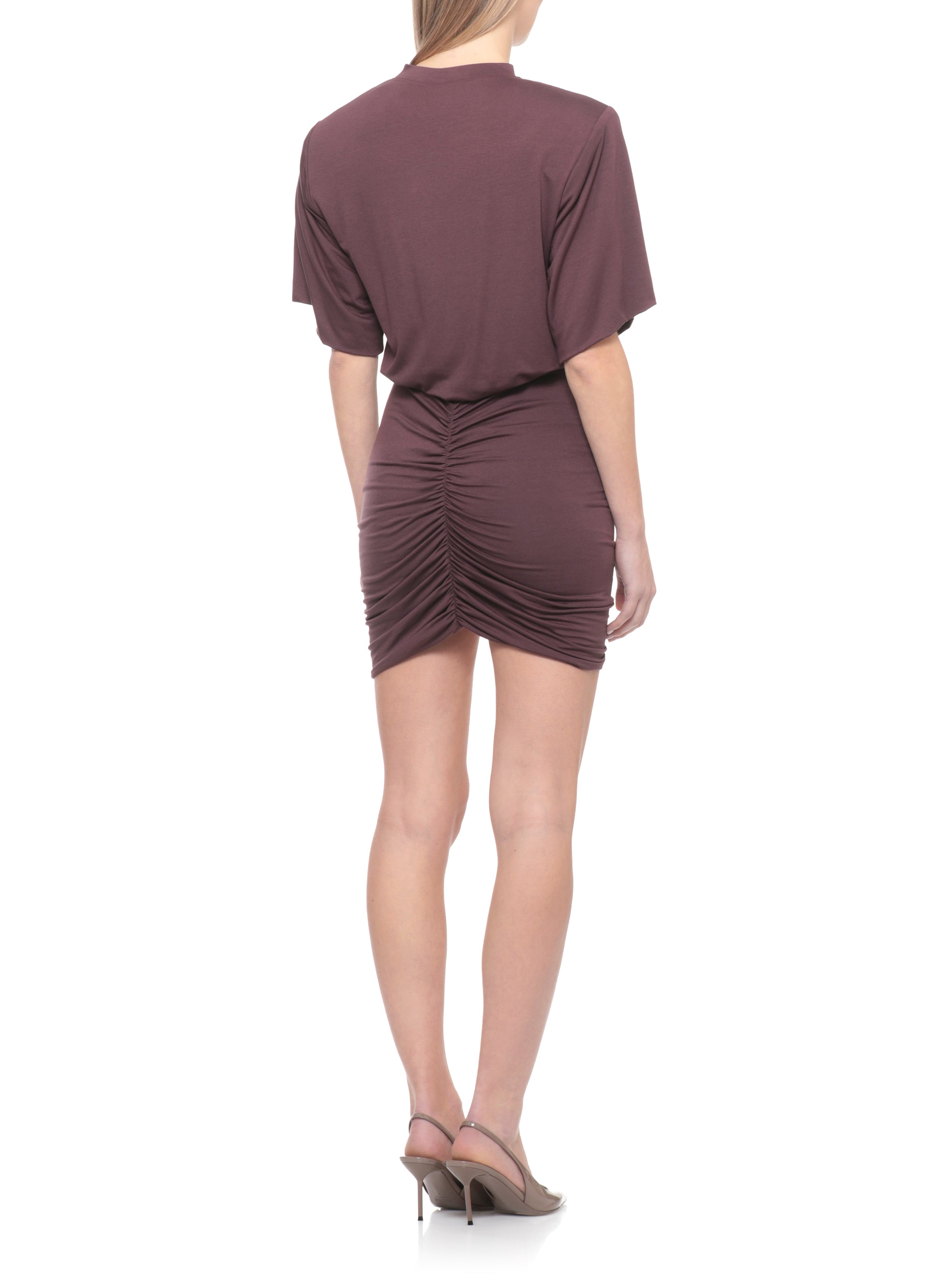 THE ANDAMANE Dresses Bordeaux Viscose Elastane