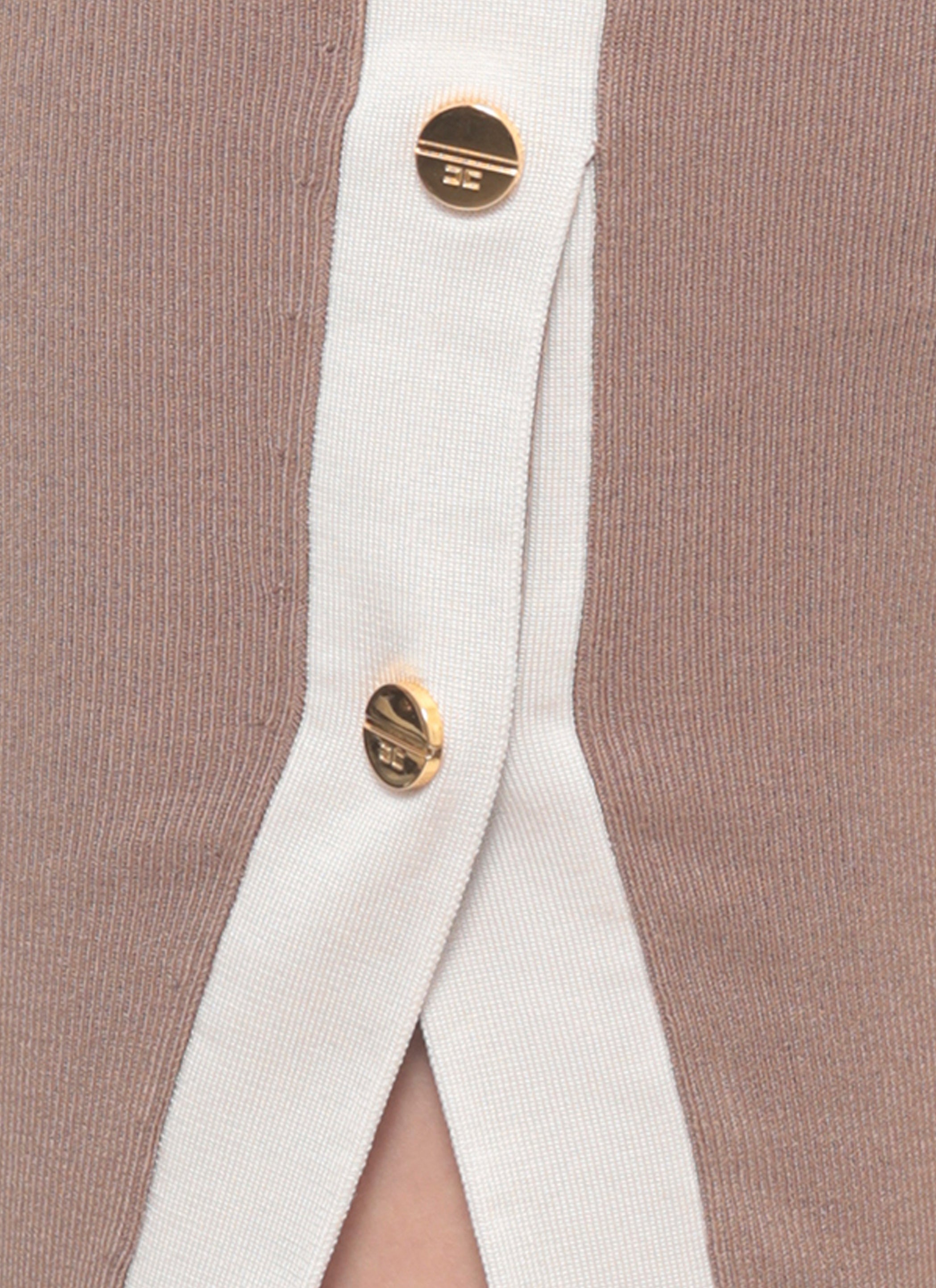 Elisabetta Franchi Dresses Brown