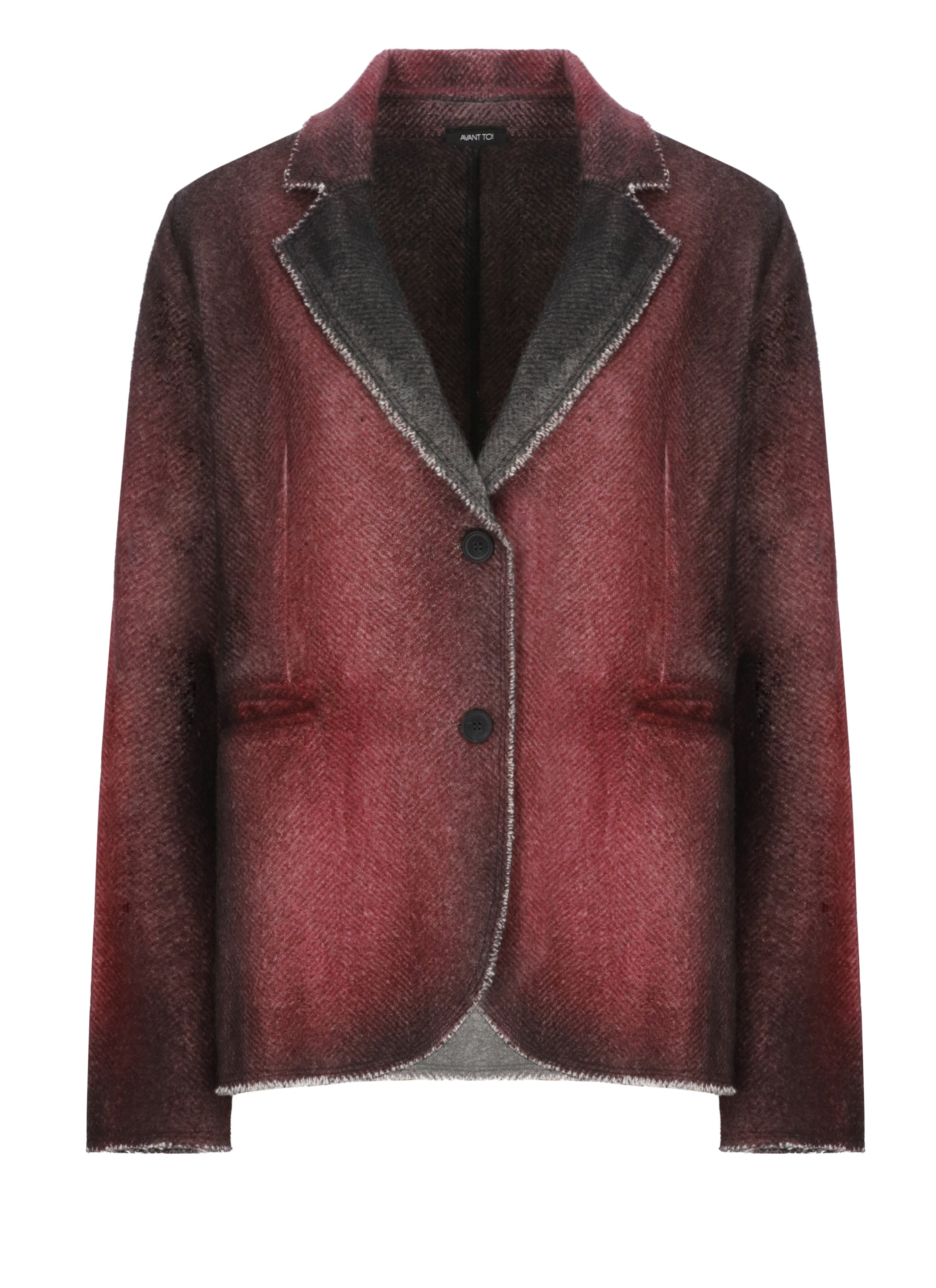 Avant Toi Jackets Bordeaux Virgin Wool Polyamide