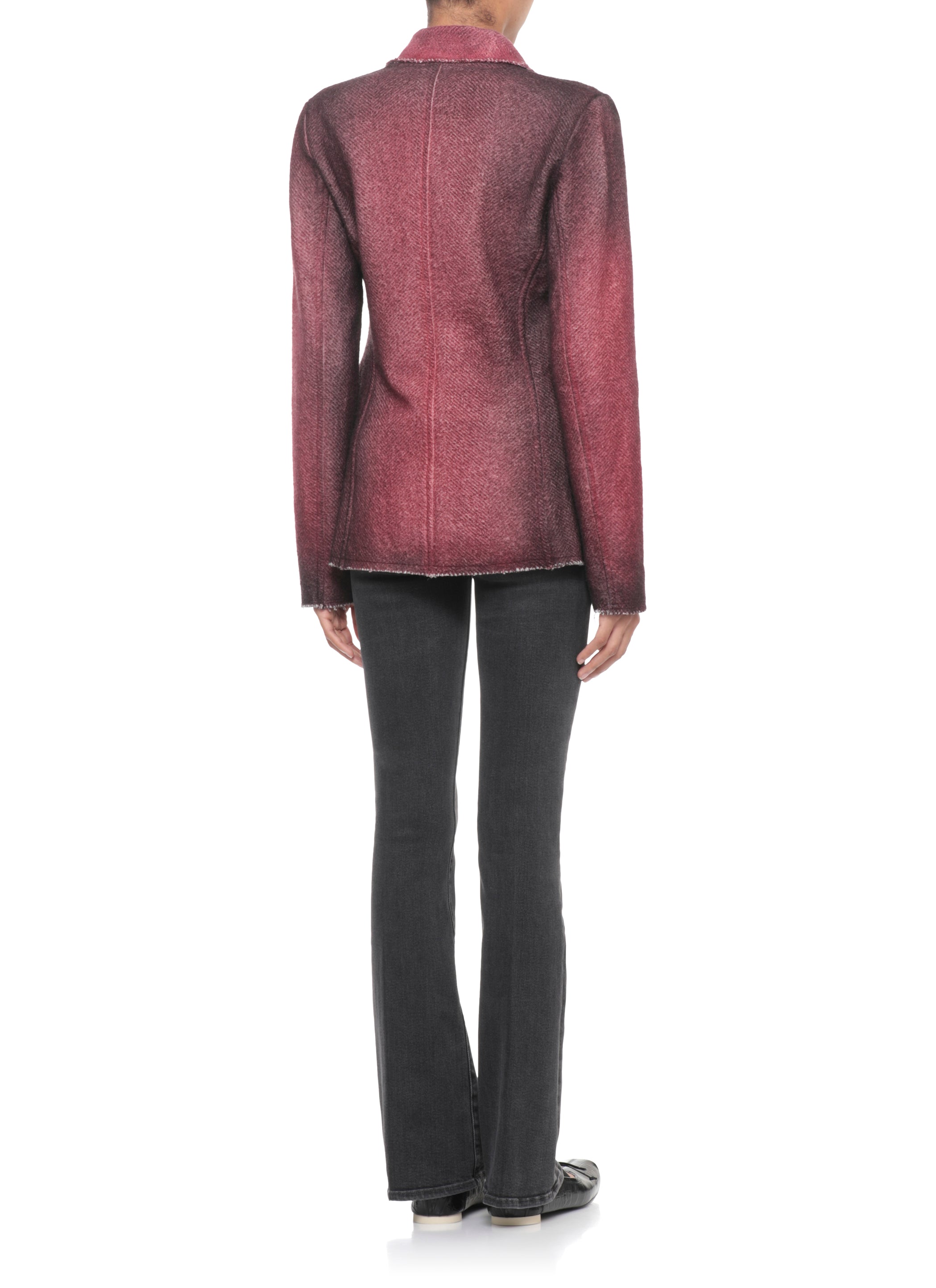 Avant Toi Jackets Bordeaux Virgin Wool Polyamide