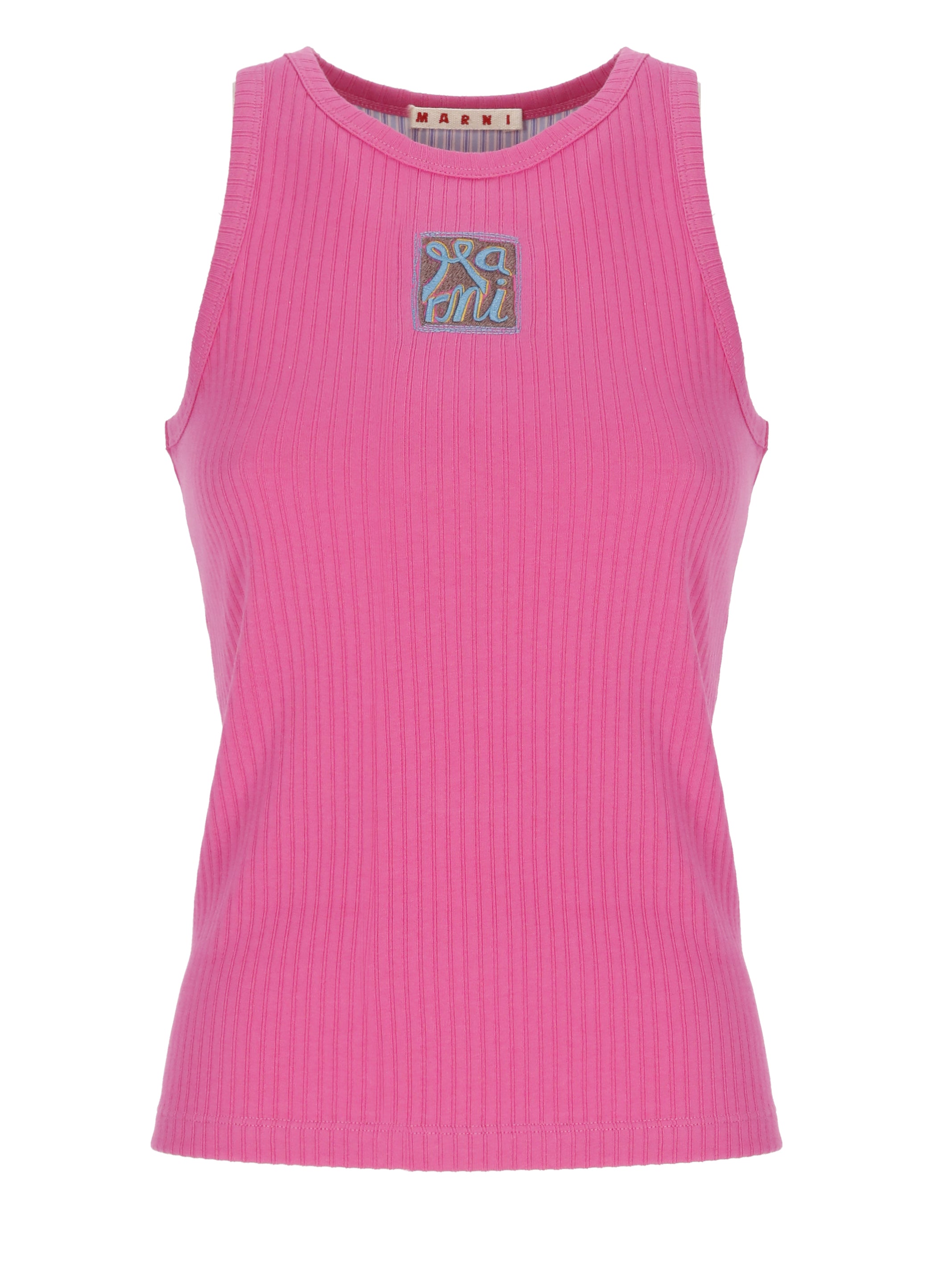 Marni Top Fuchsia Cotton