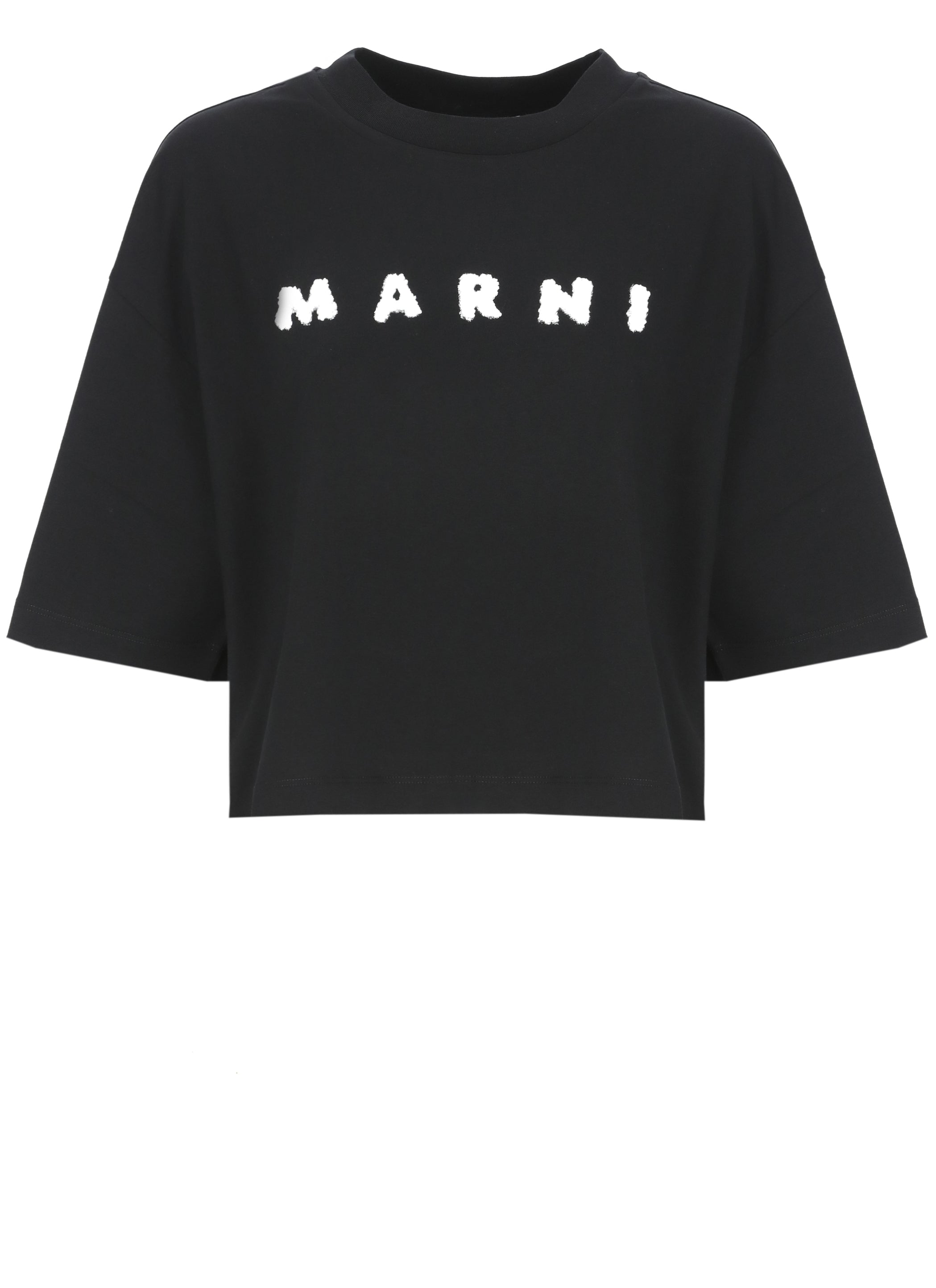 Marni T-shirts and Polos Black Cotton
